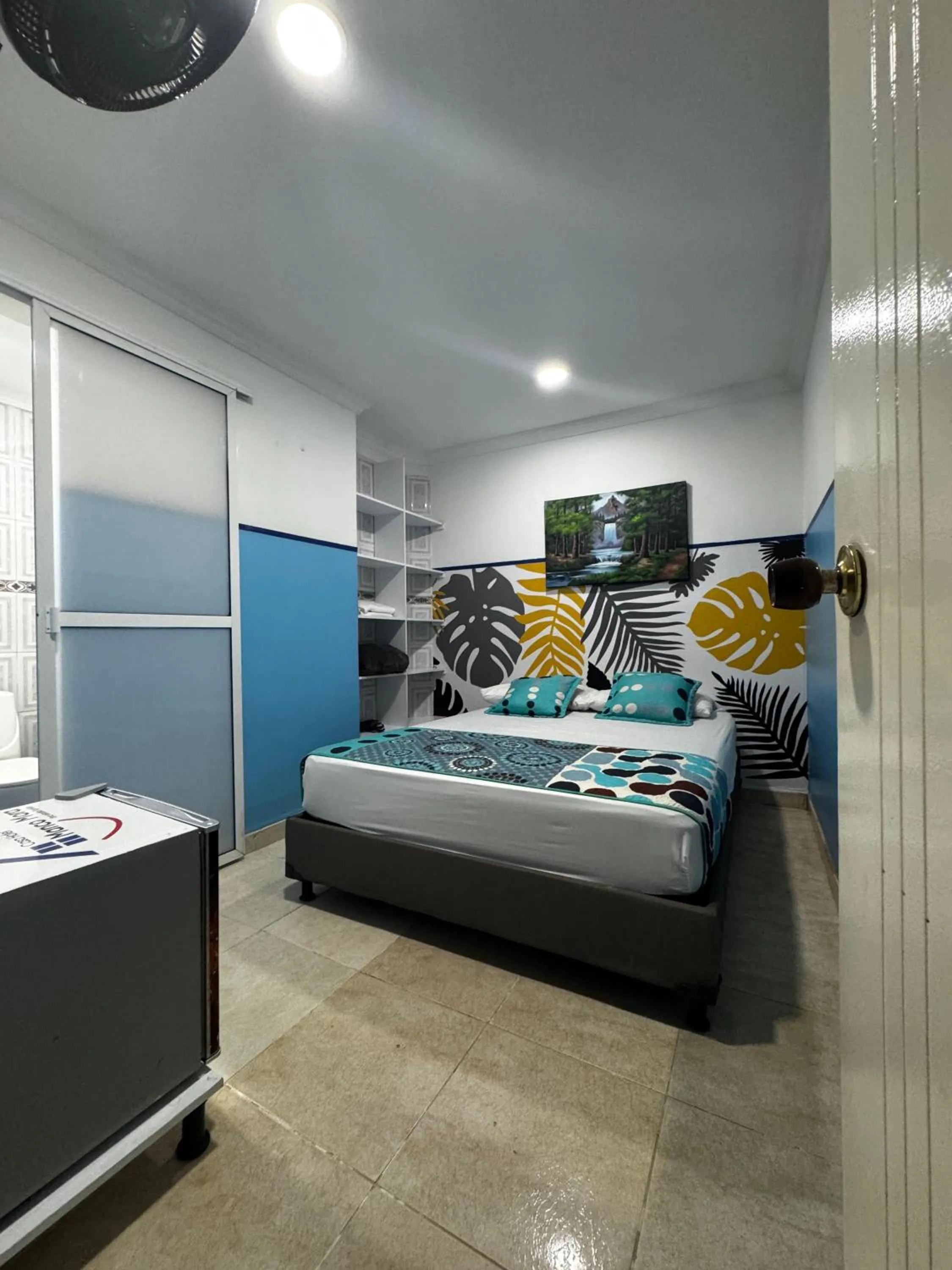 Bed in Casa Hotel Manco Mora