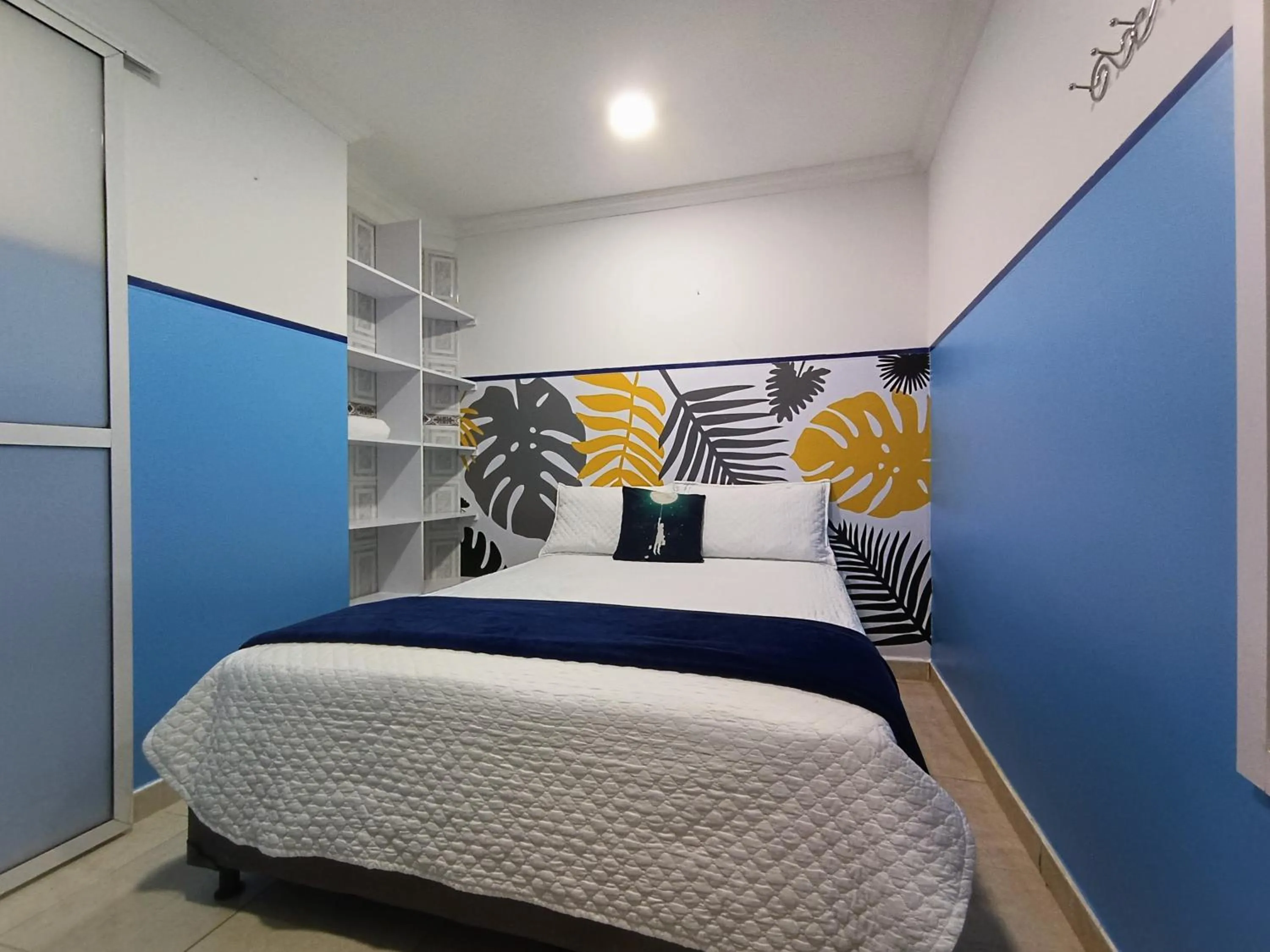 Bed in Casa Hotel Manco Mora