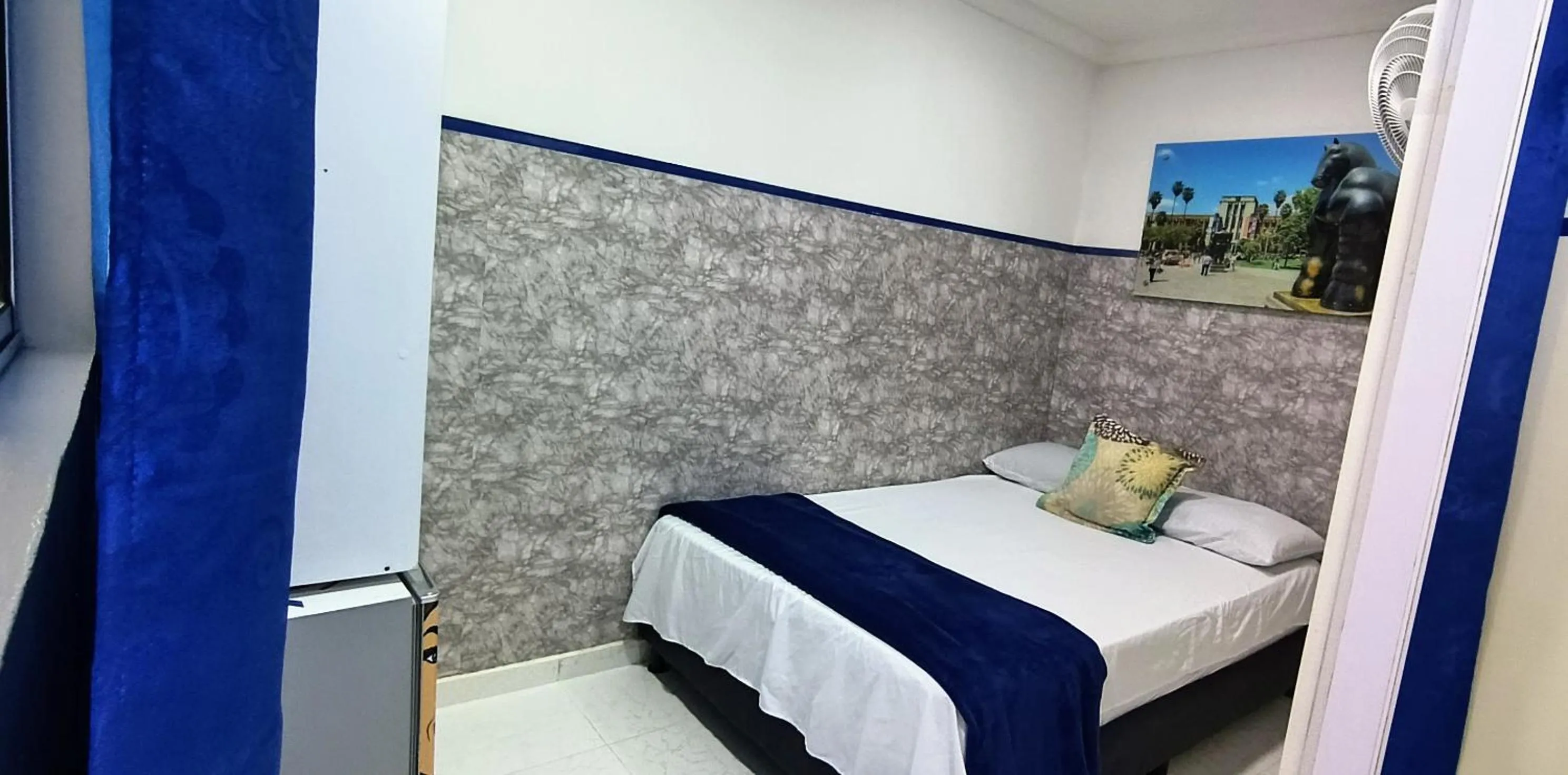 Bed in Casa Hotel Manco Mora