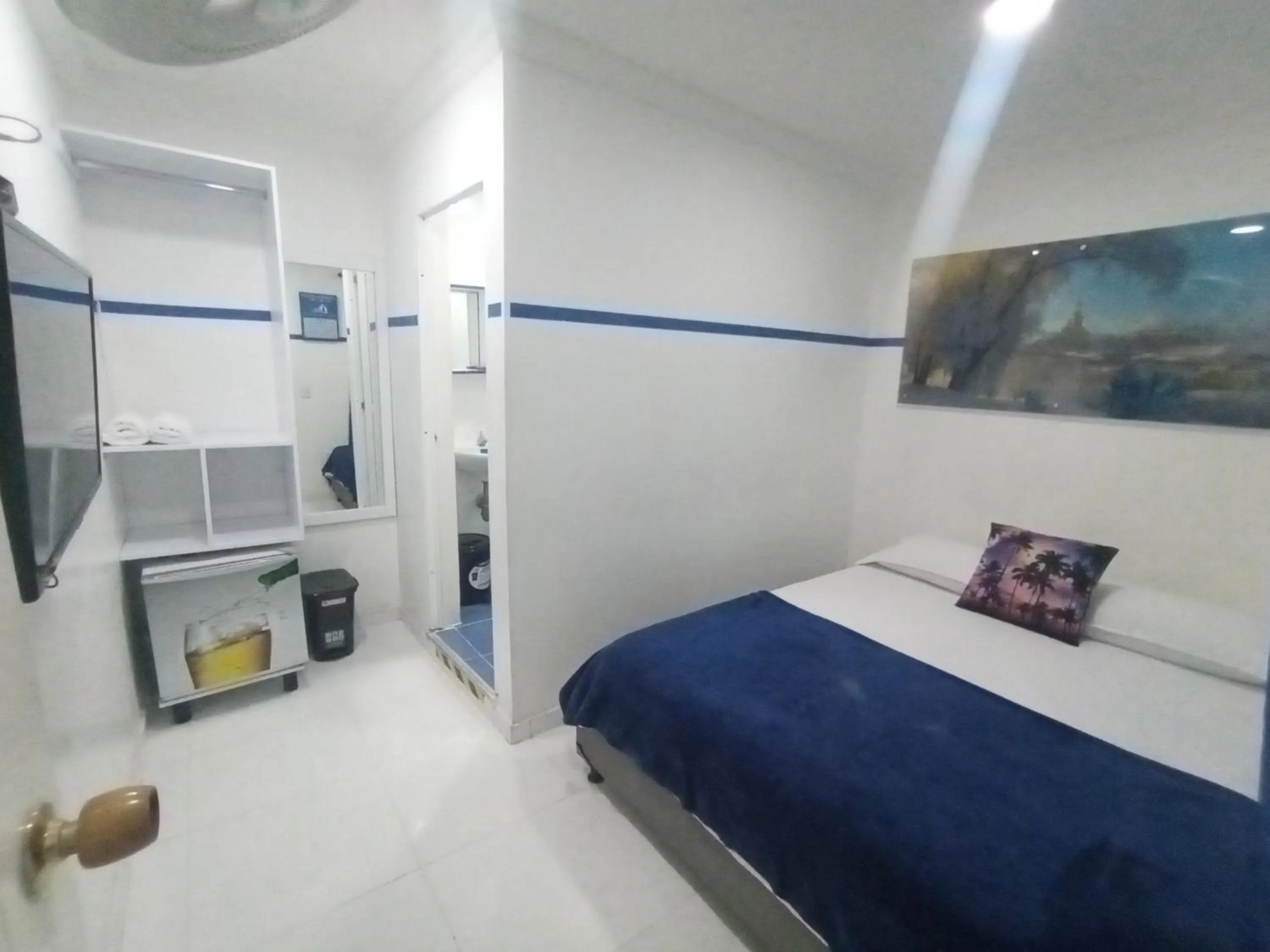 Bed in Casa Hotel Manco Mora