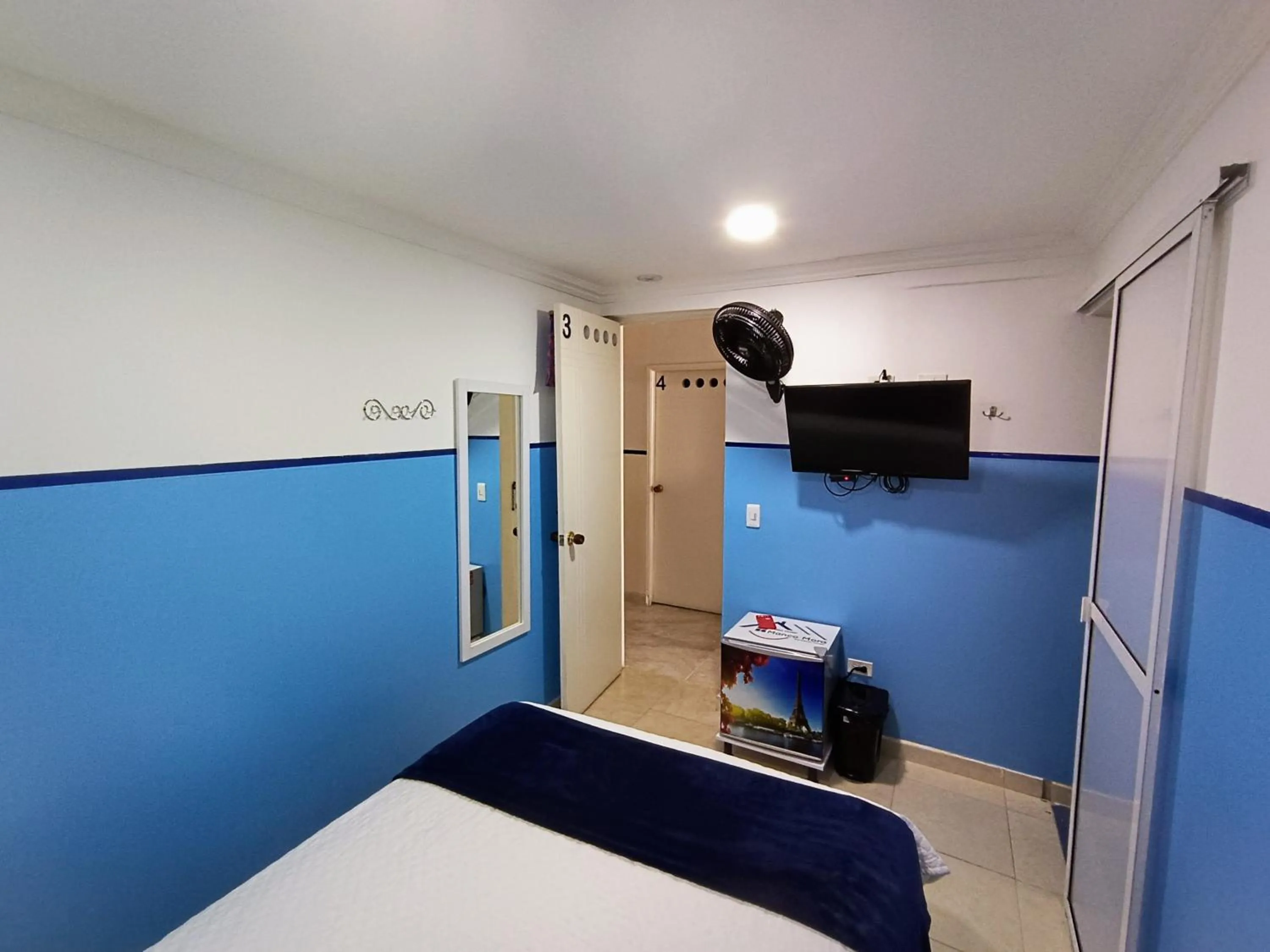 Bed in Casa Hotel Manco Mora