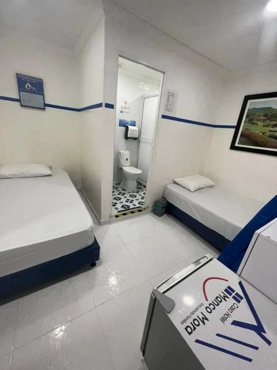 Bed in Casa Hotel Manco Mora