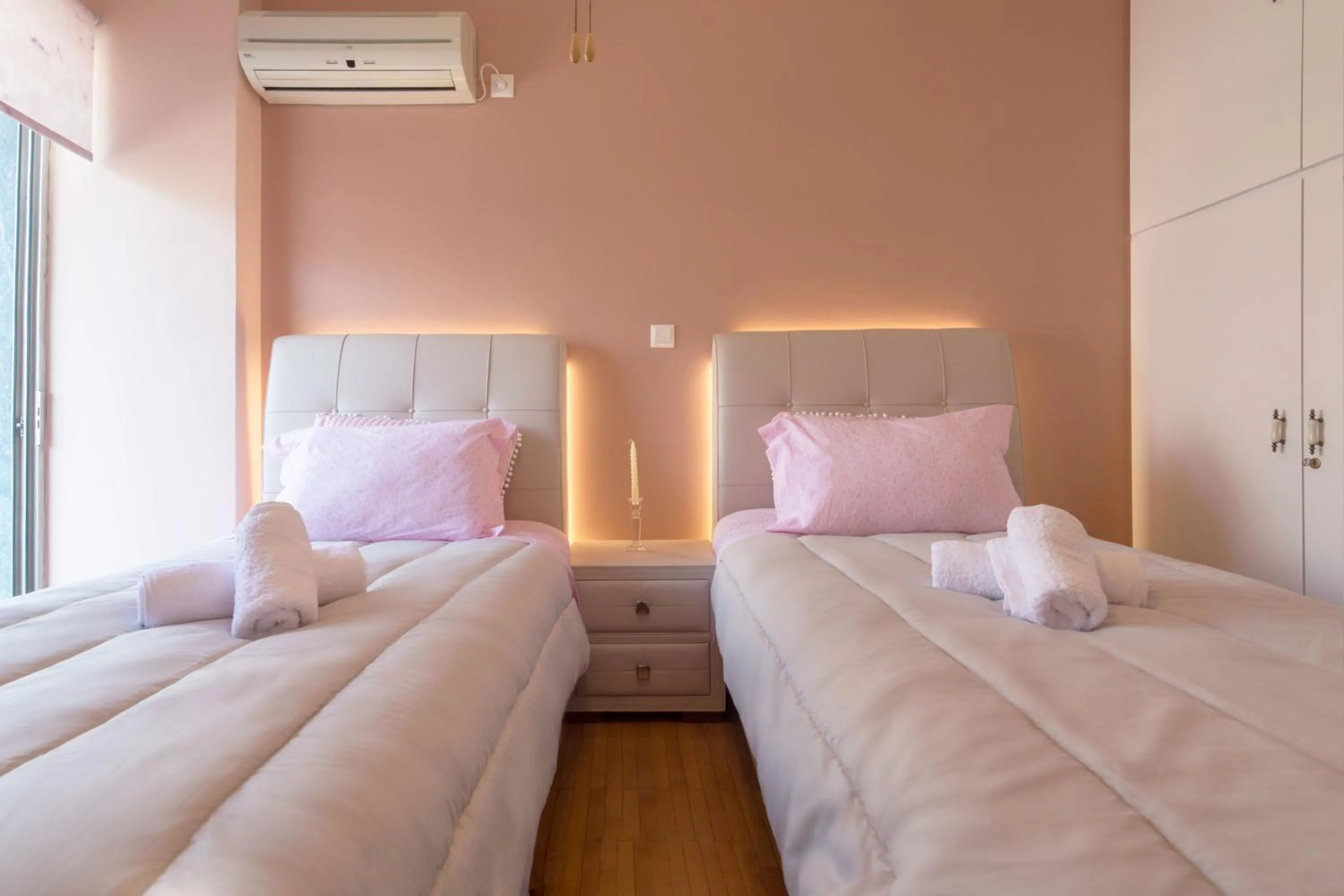 Bed in Lovely Apartment in Athens