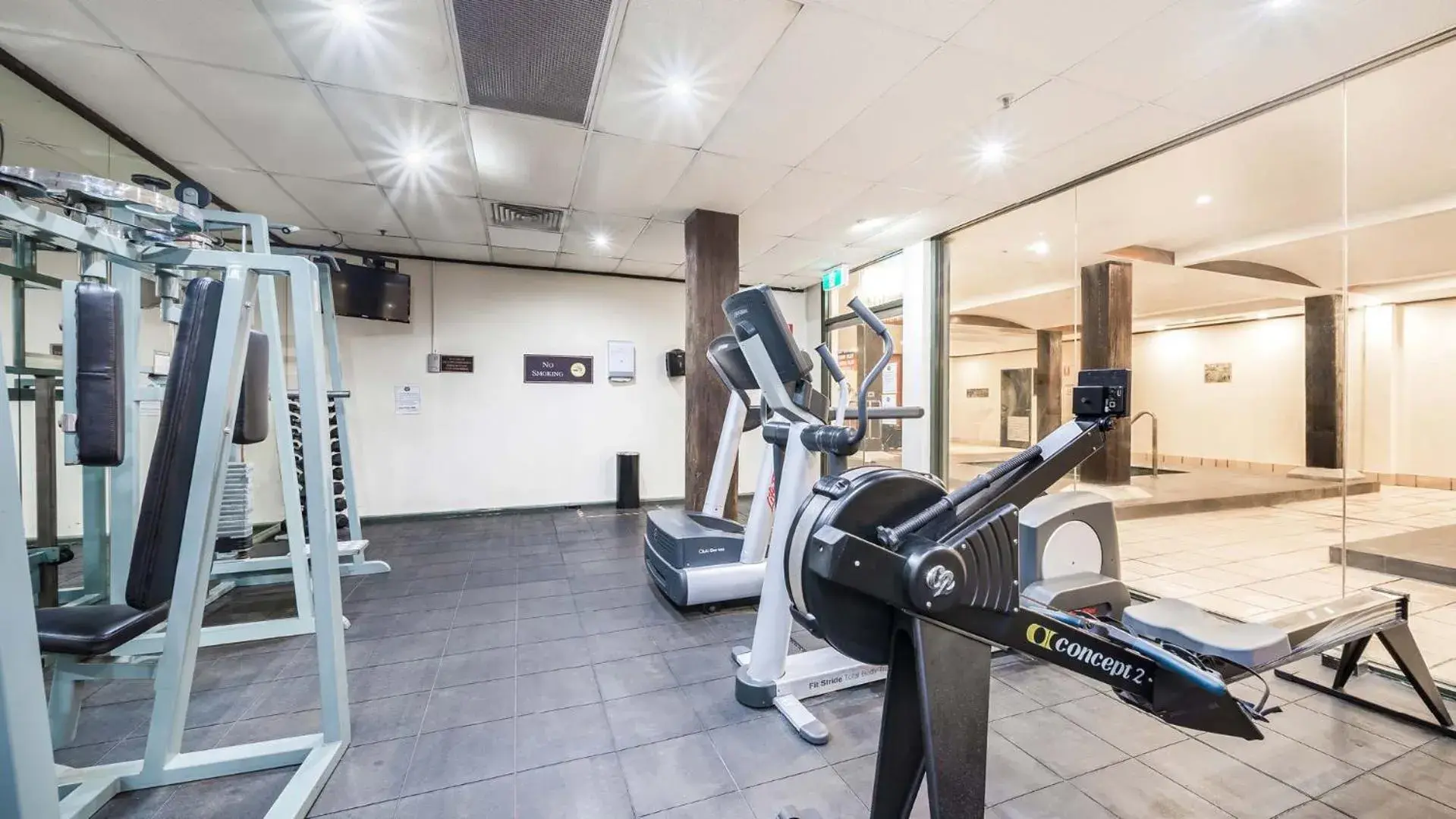 Fitness centre/facilities in Oaks Sydney Goldsbrough Suites Fitness centre/facilities in Oaks Sydney Goldsbrough Suites