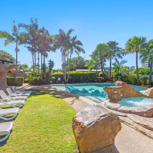 Swimming pool in The Mirage Resort Alexandra Headland