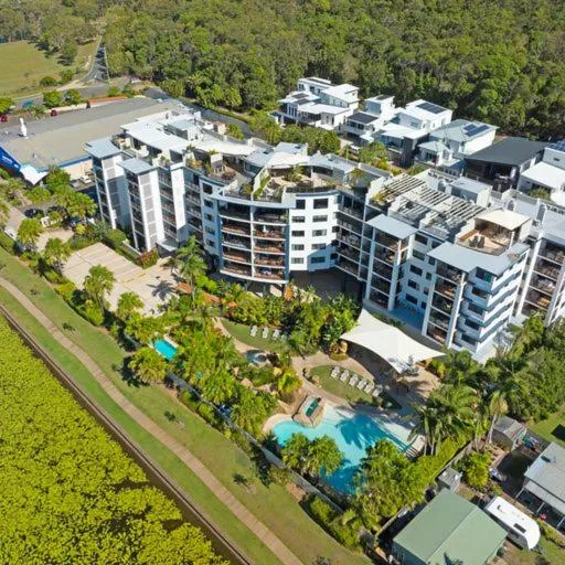 Property building in The Mirage Resort Alexandra Headland