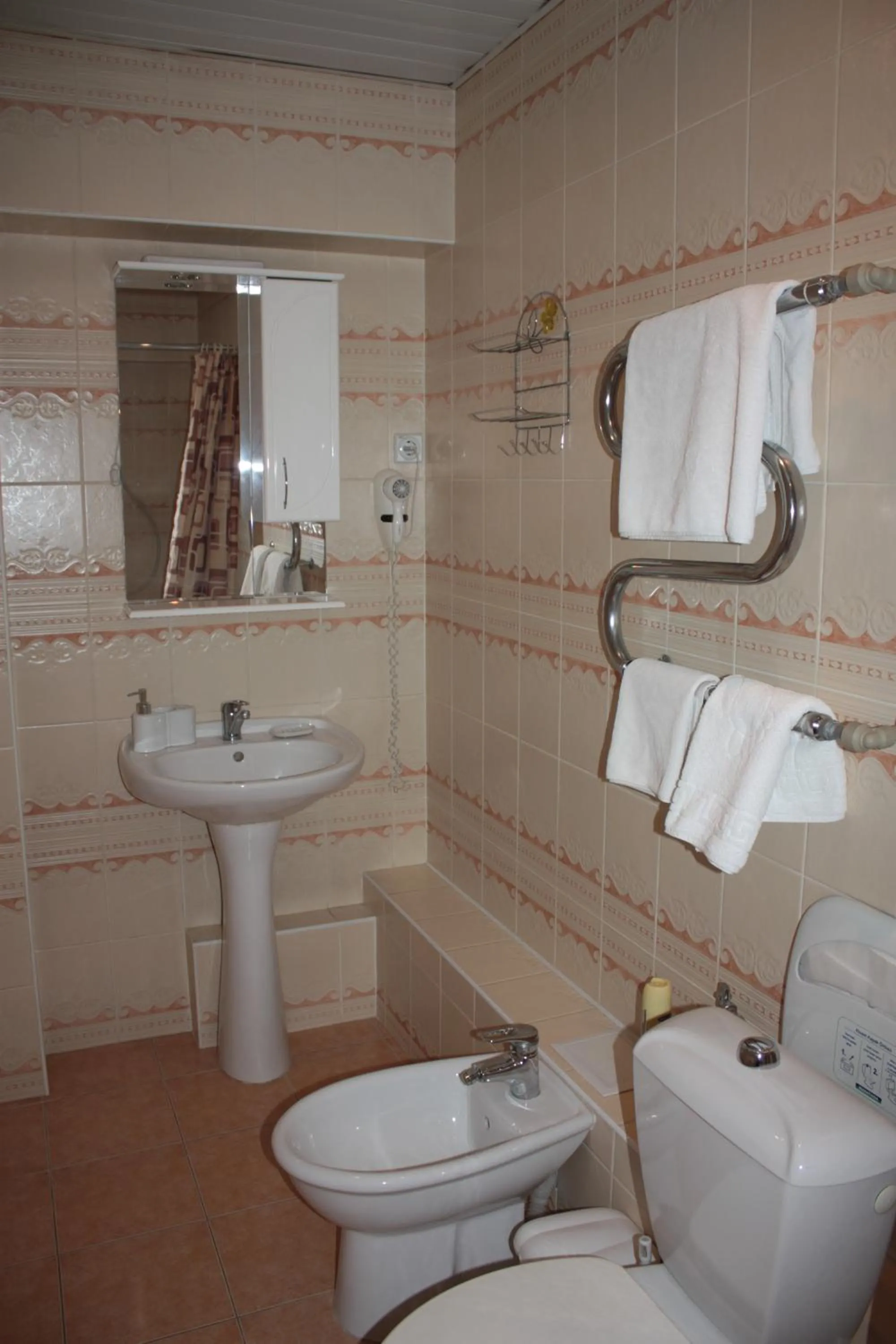 Toilet in Berkana Hotel