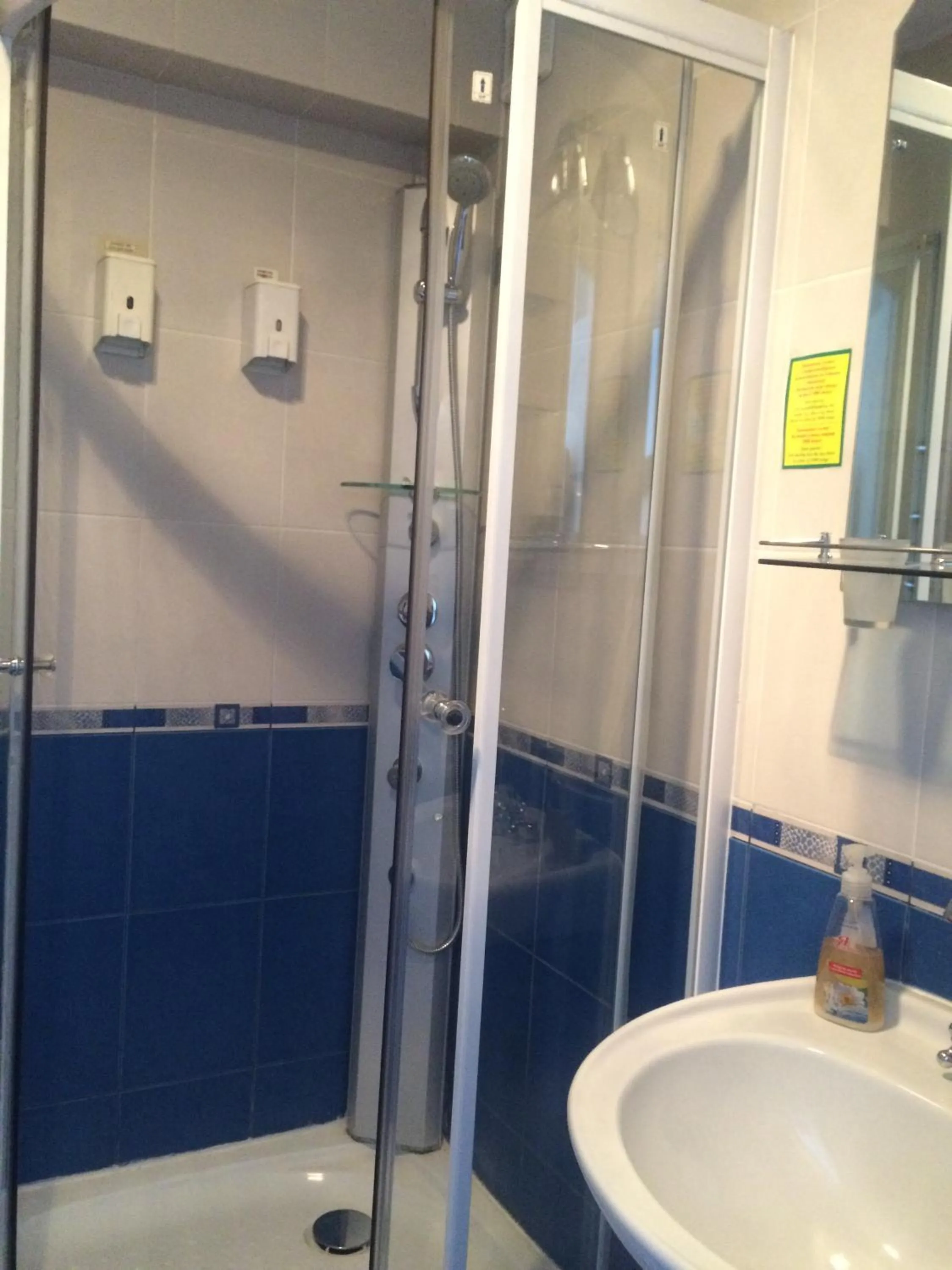 Shower in Berkana Hotel