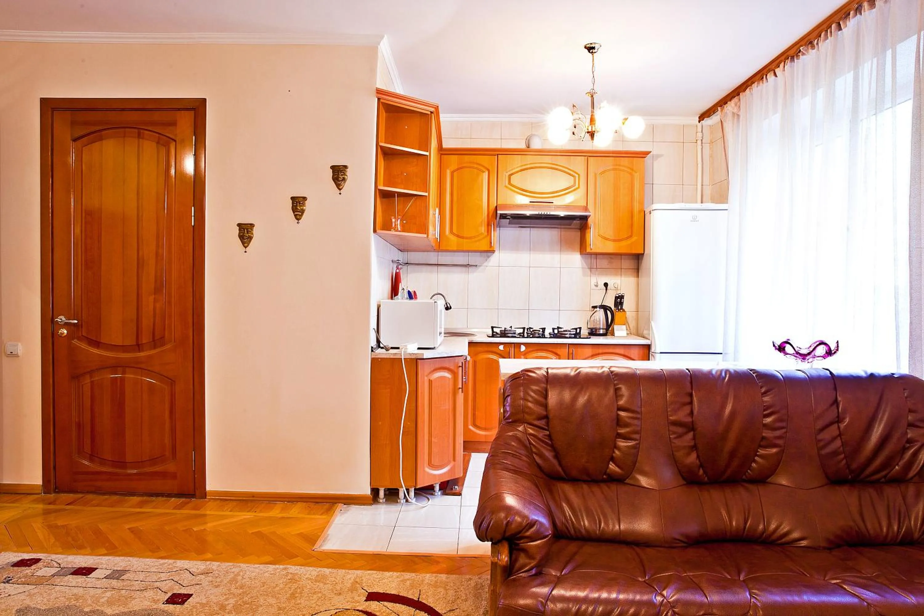 Kitchen or kitchenette in Lessor Apartments