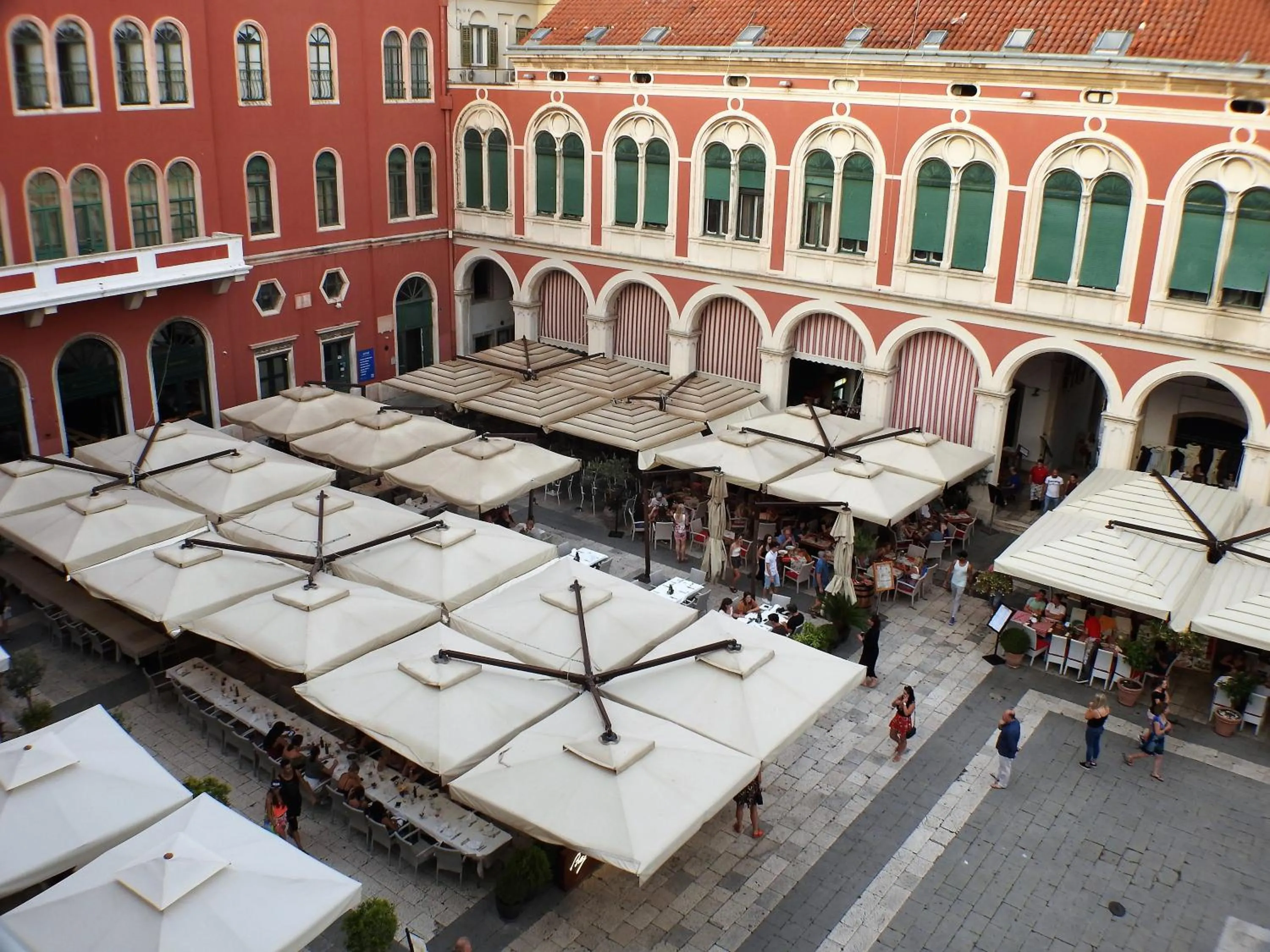 City view in Loft at Republic Square