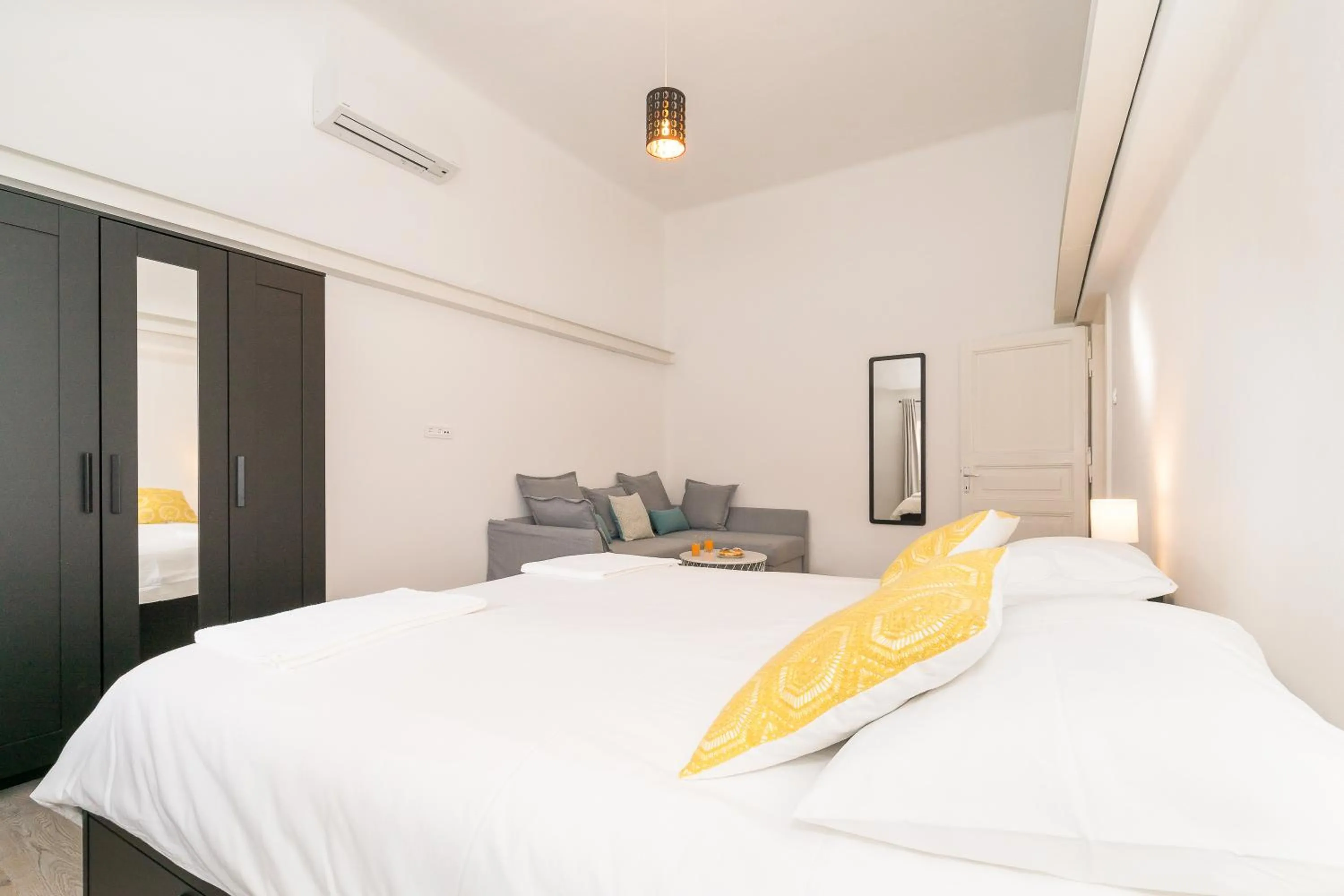 Bed in Loft at Republic Square