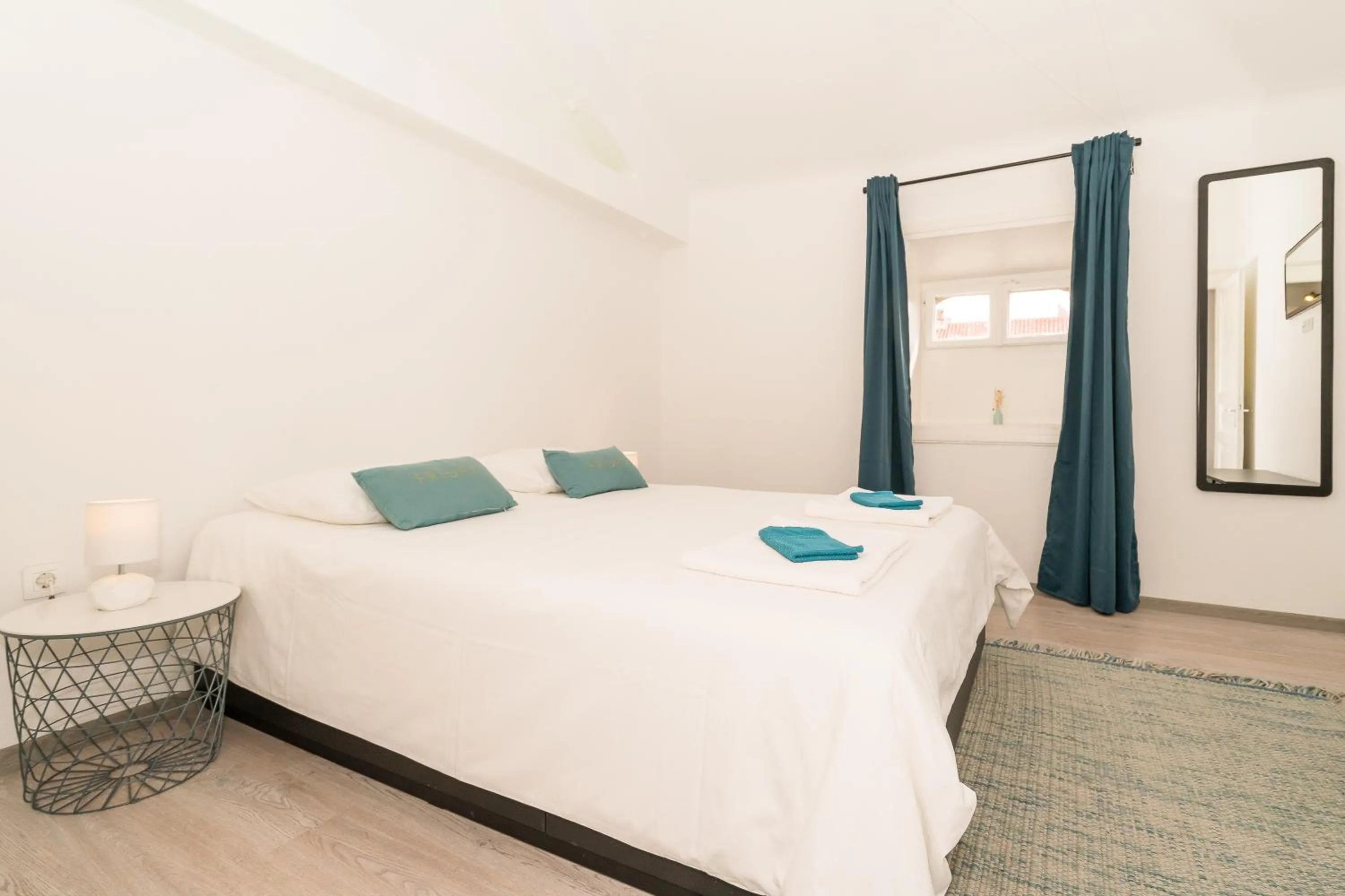 Bed in Loft at Republic Square