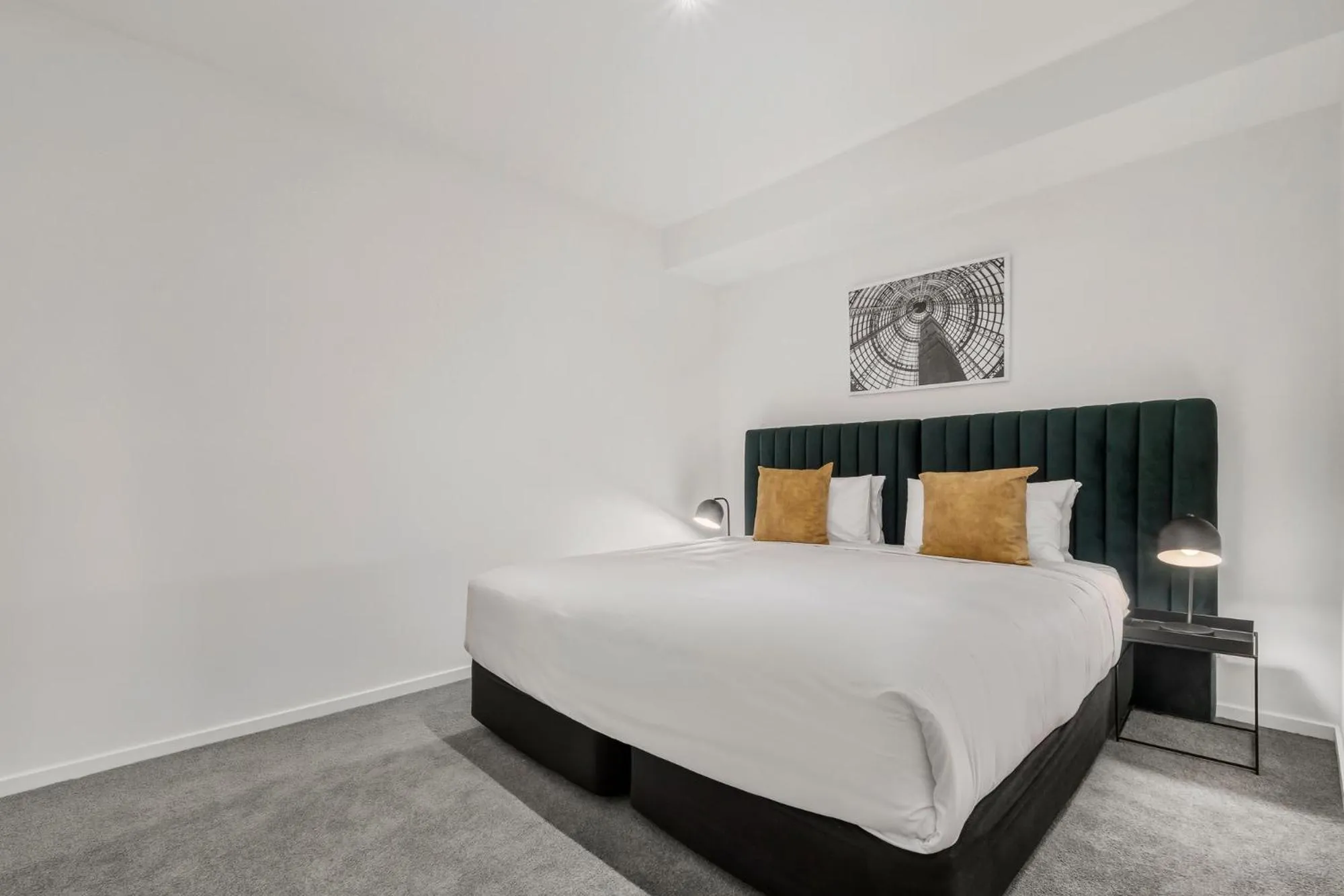 Bedroom, Bed in Nolo Apartments Lonsdale St