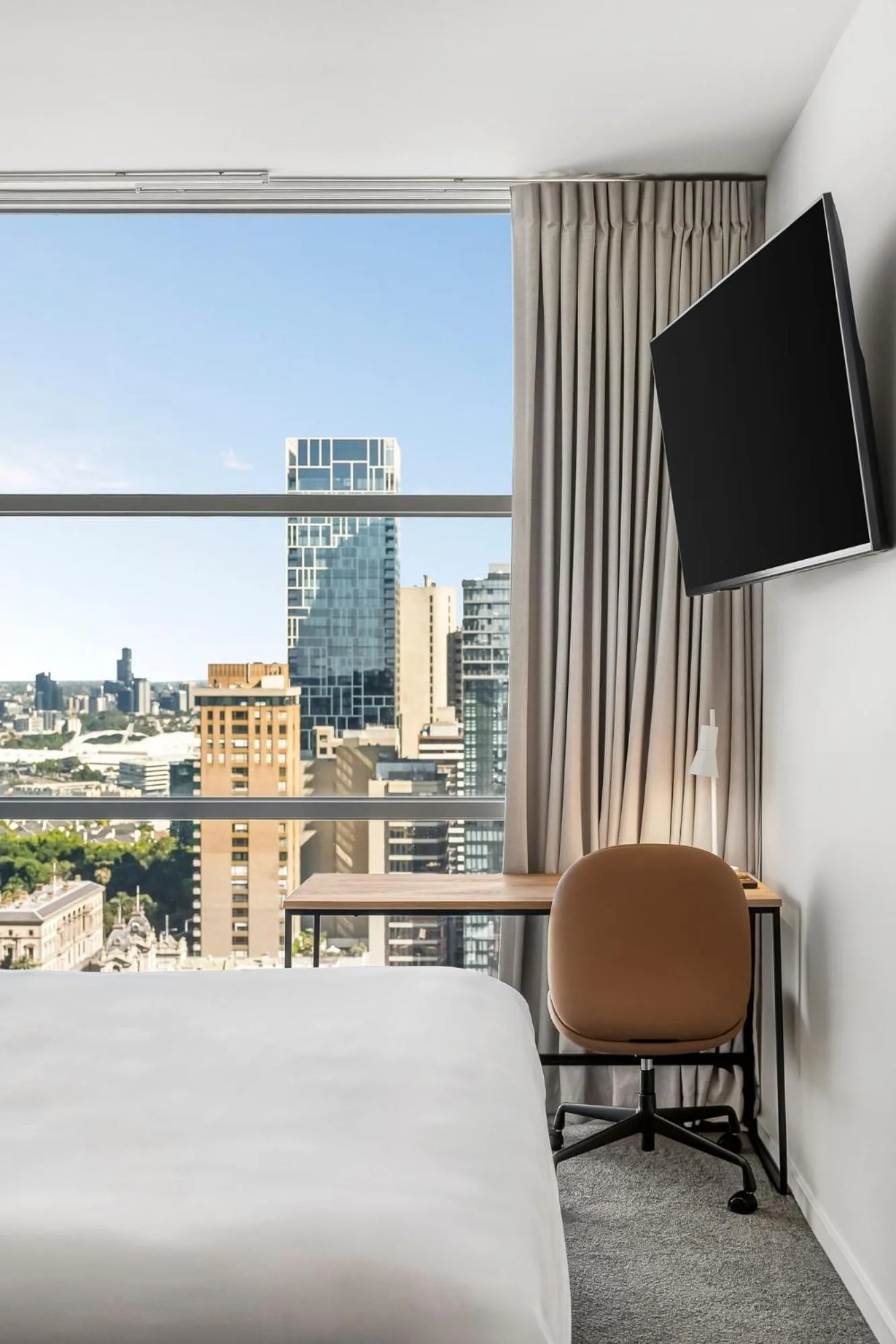 Bed in Nolo Apartments Lonsdale St