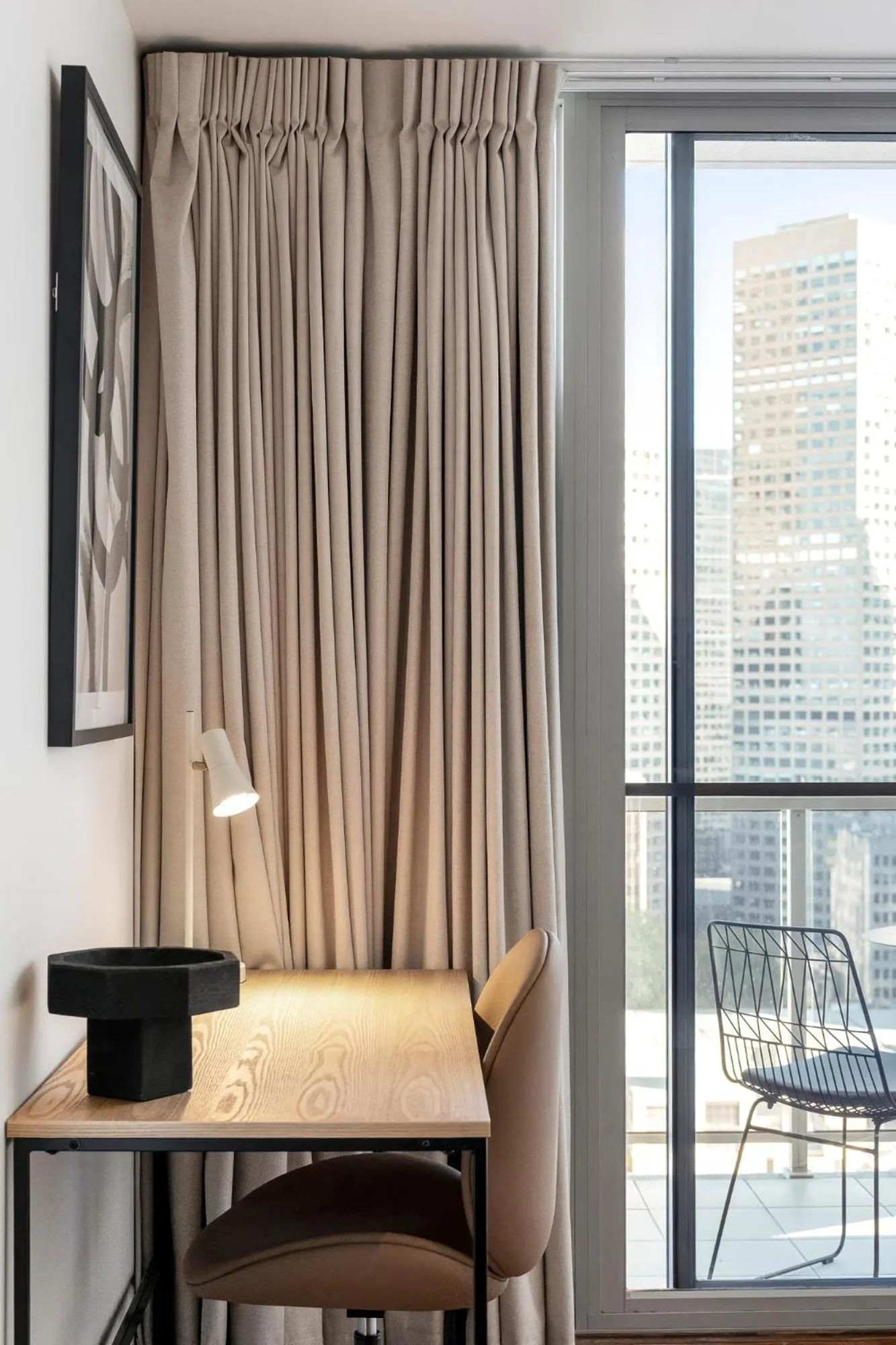 Living room in Nolo Apartments Lonsdale St