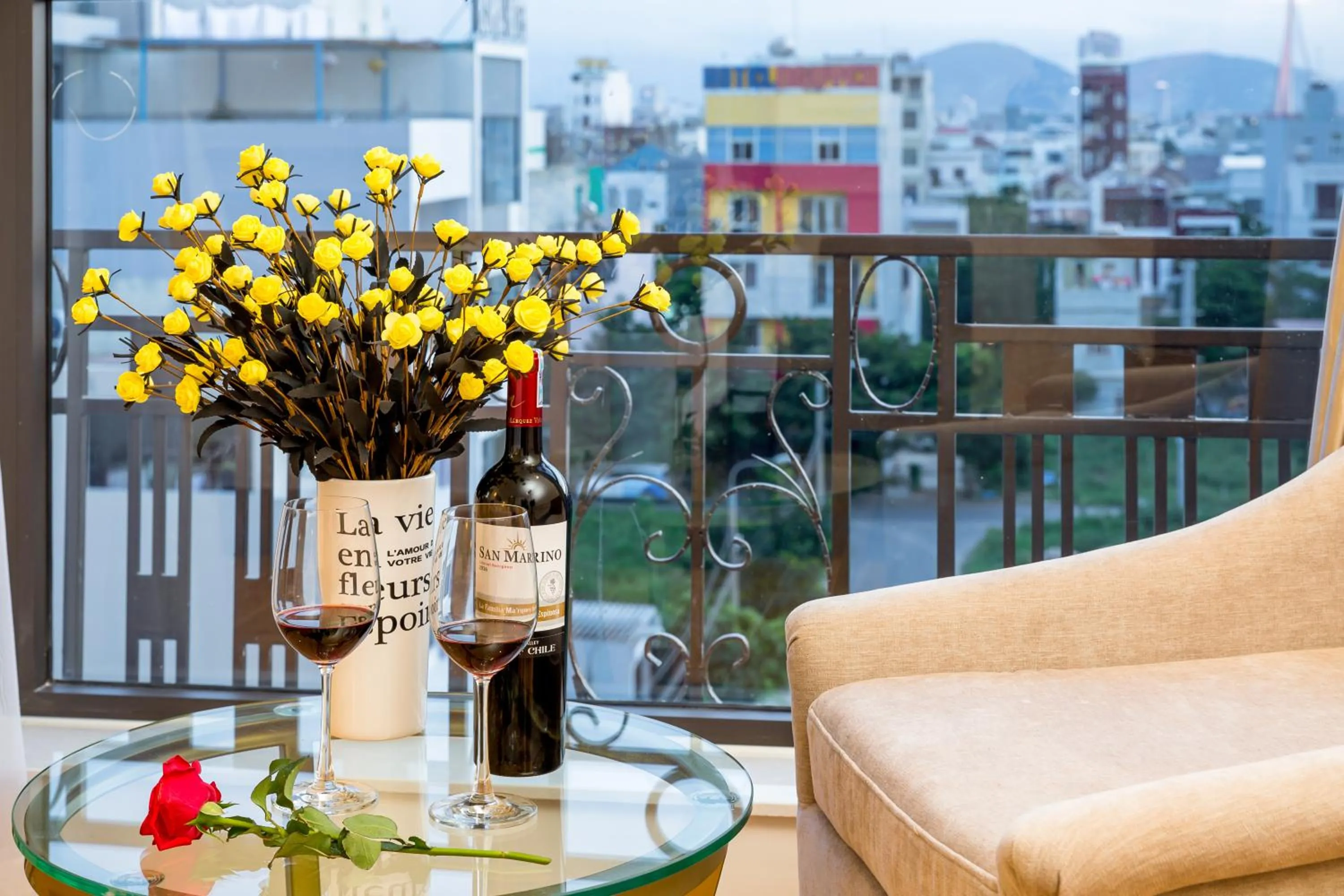 Seating area in Menora Grand Da Nang