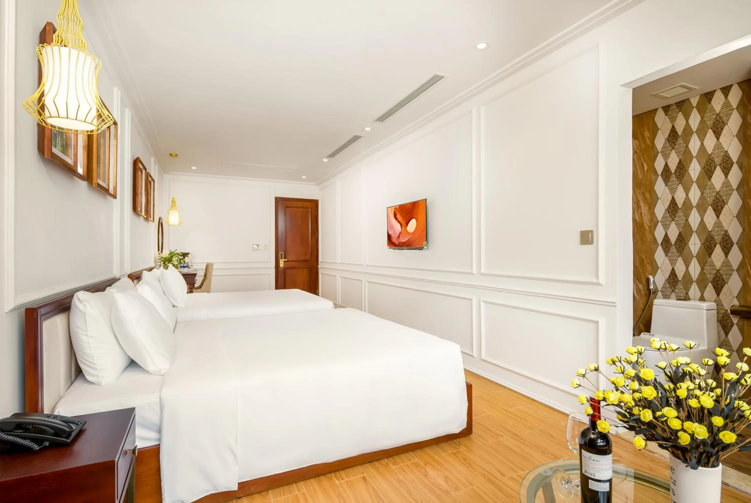 Bed in Menora Grand Da Nang