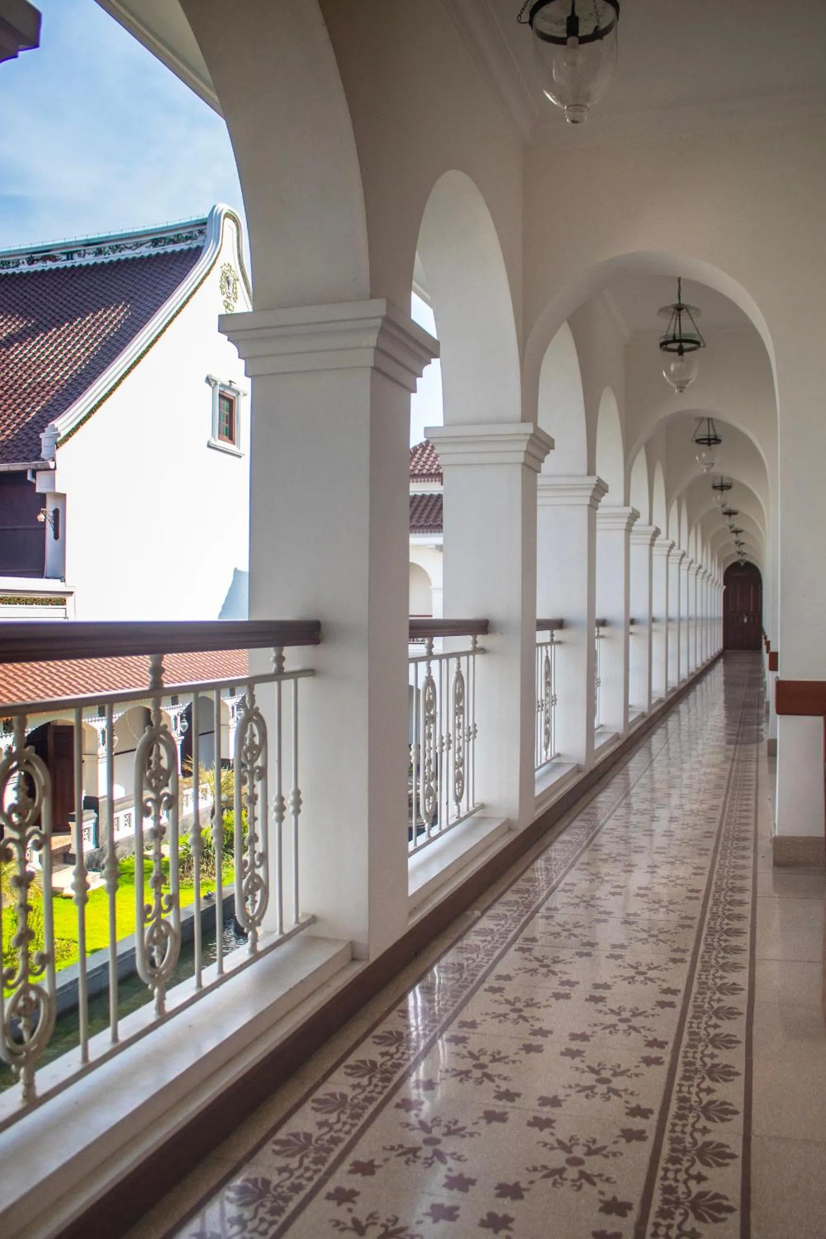 Balcony/Terrace in Daroessalam Syariah Heritage Hotel