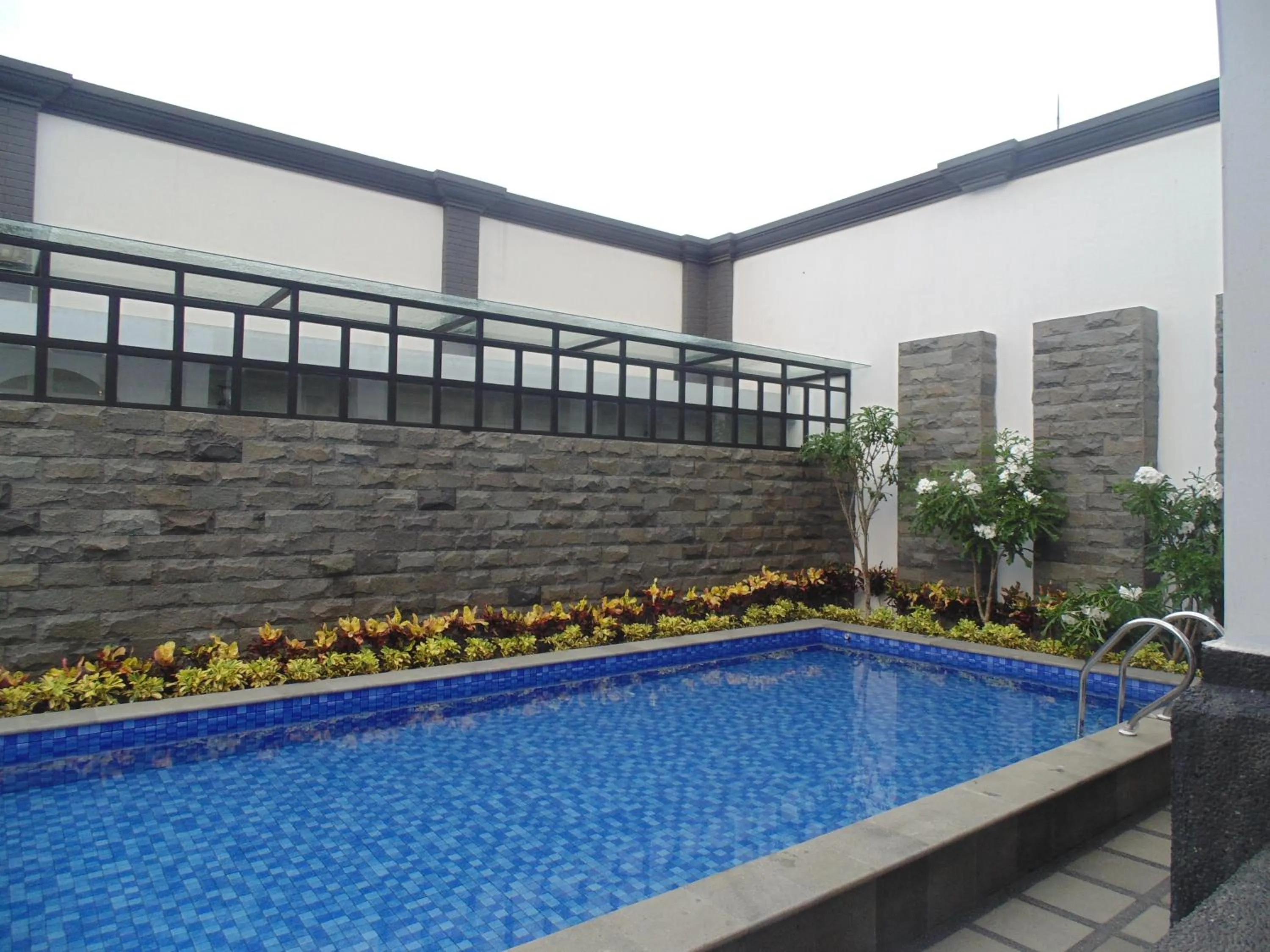 Pool view in Daroessalam Syariah Heritage Hotel