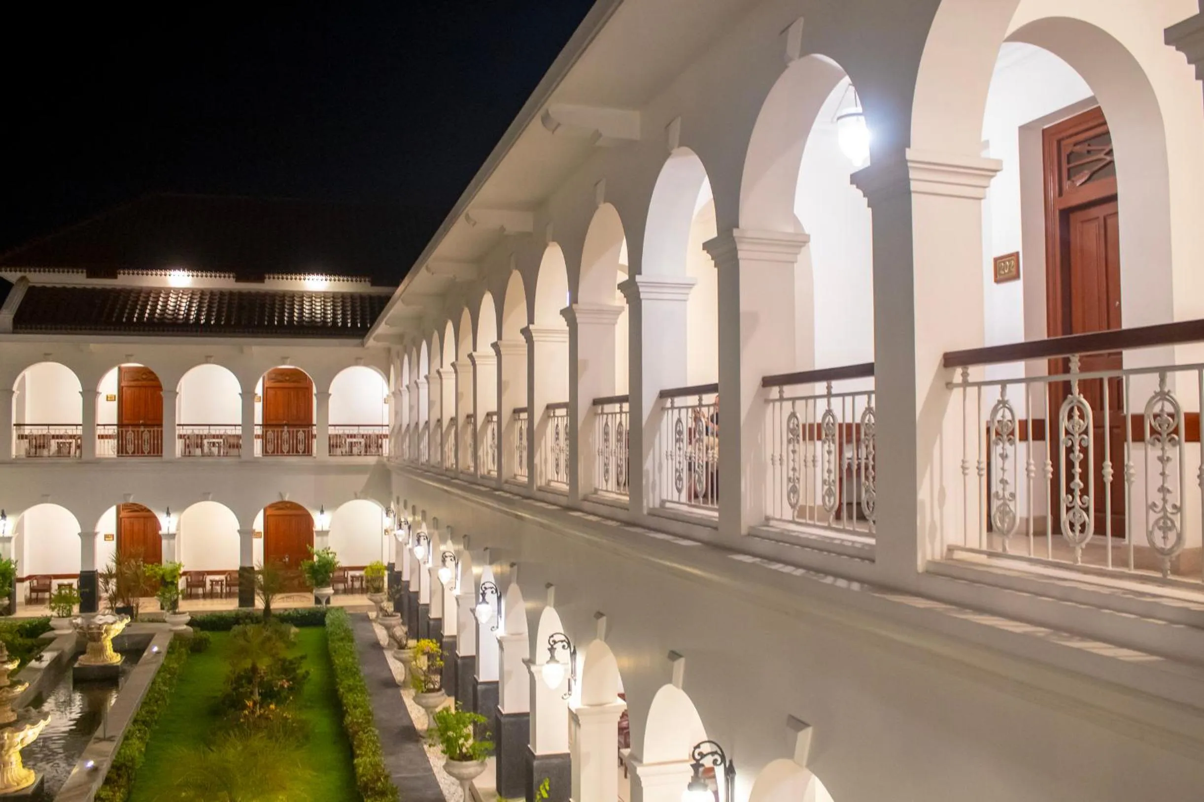 Patio in Daroessalam Syariah Heritage Hotel