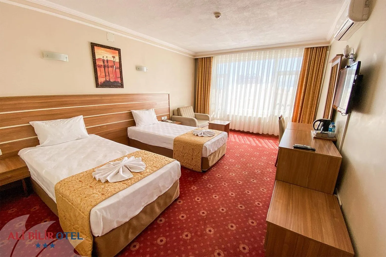 Photo of the whole room, Bed in Ali Bilir Otel