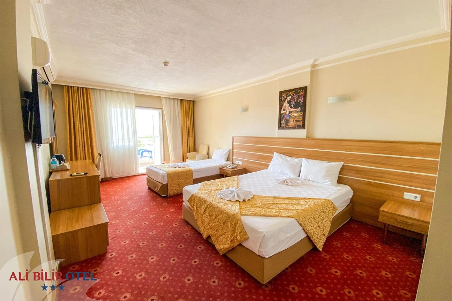 Photo of the whole room, Bed in Ali Bilir Otel