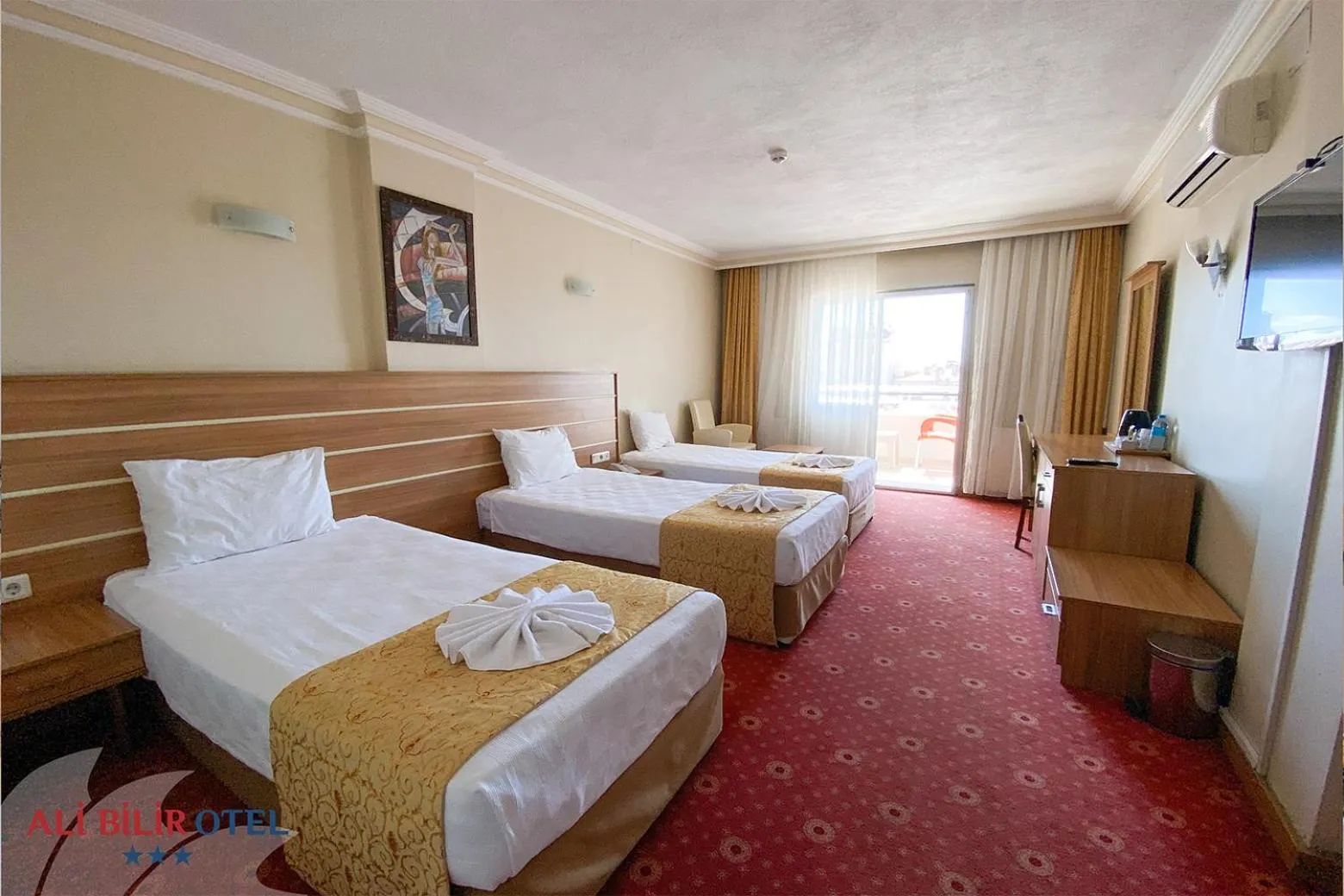 Photo of the whole room, Bed in Ali Bilir Otel