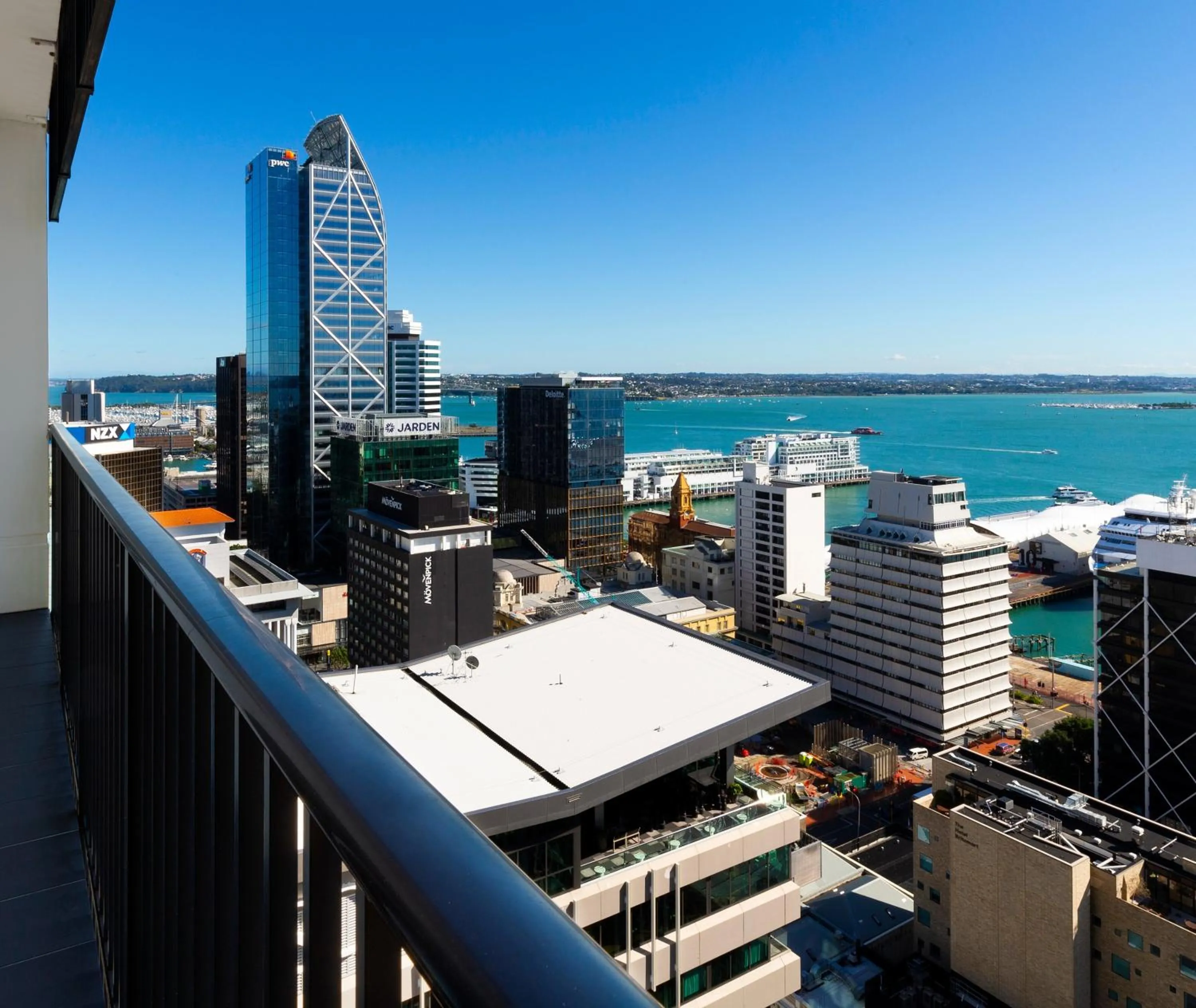 View (from property/room) in Auckland Harbour Suites