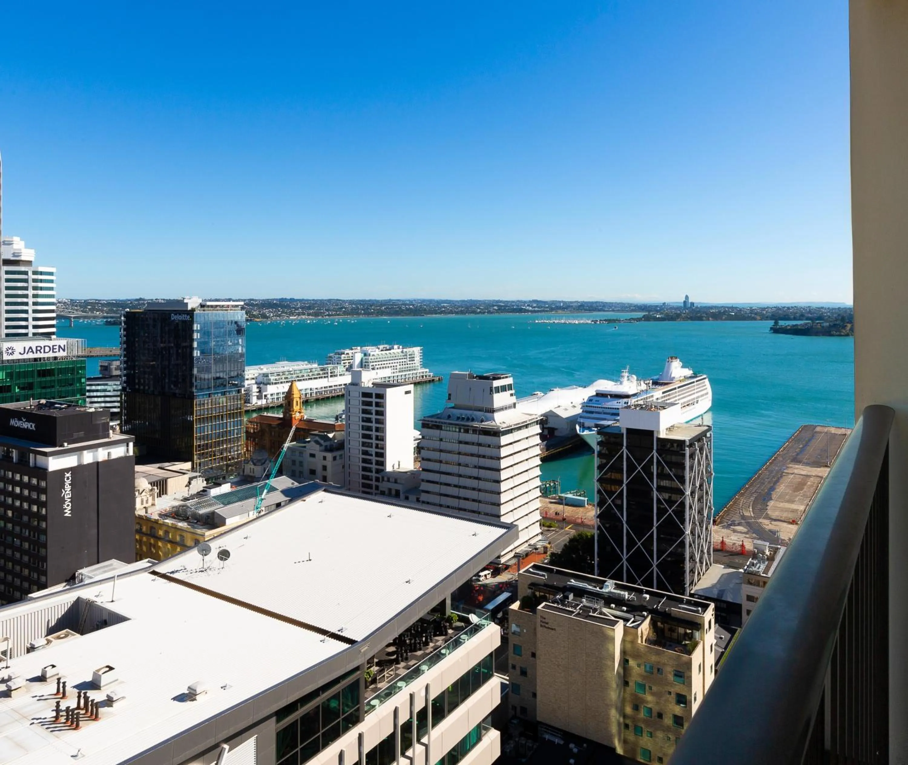 View (from property/room) in Auckland Harbour Suites