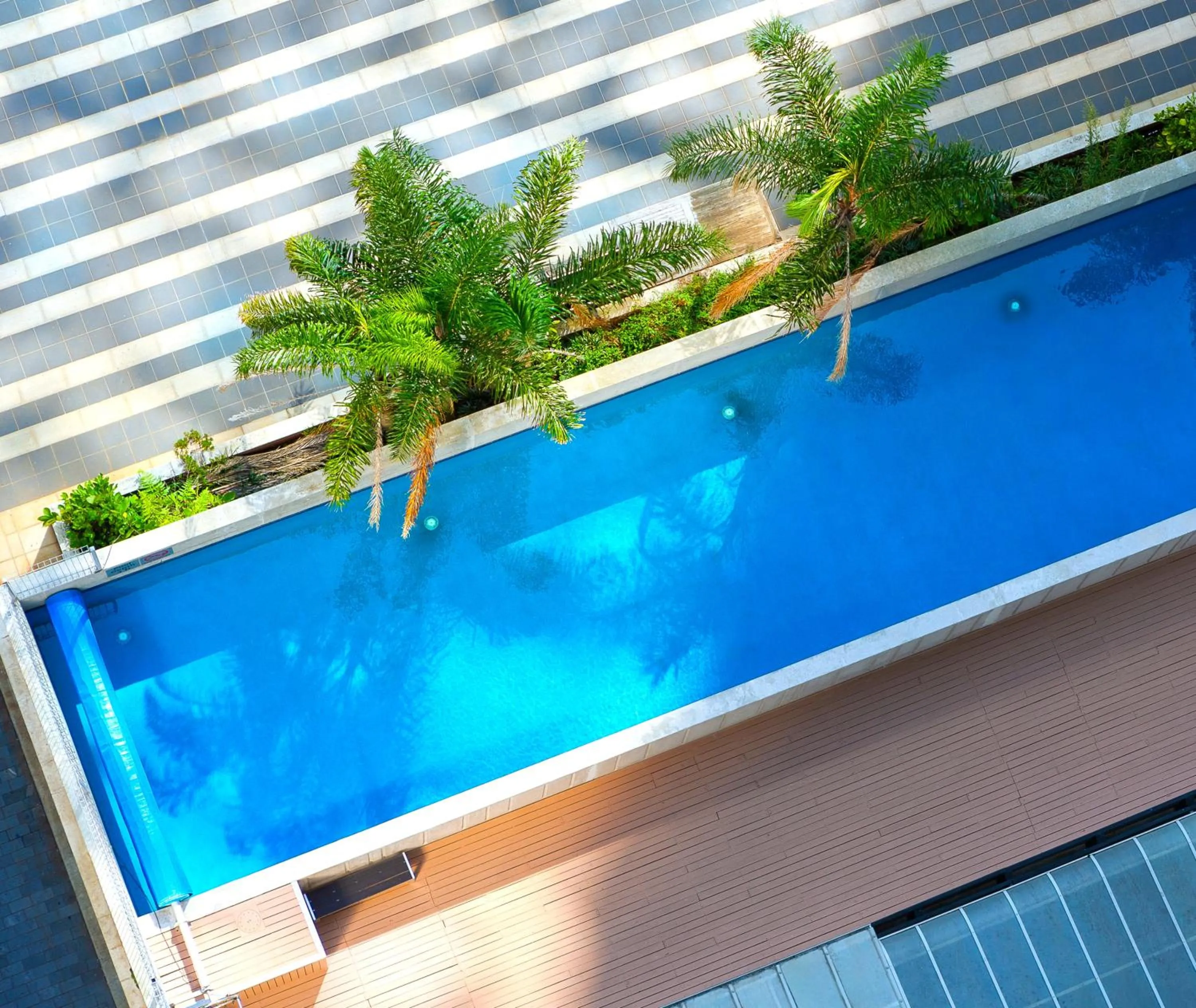 Swimming pool in Auckland Harbour Suites