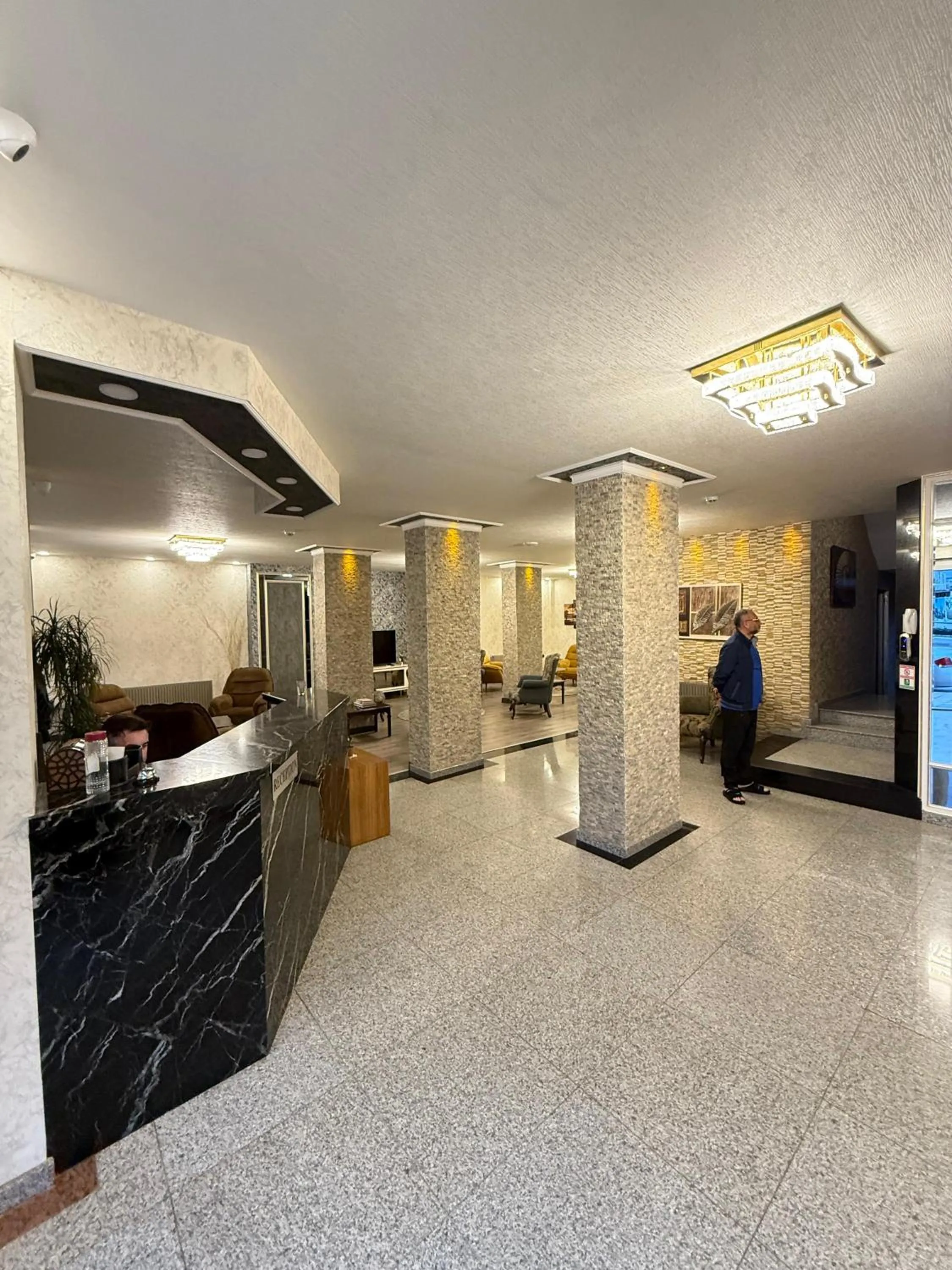 Lobby or reception in Buyuk Hotel
