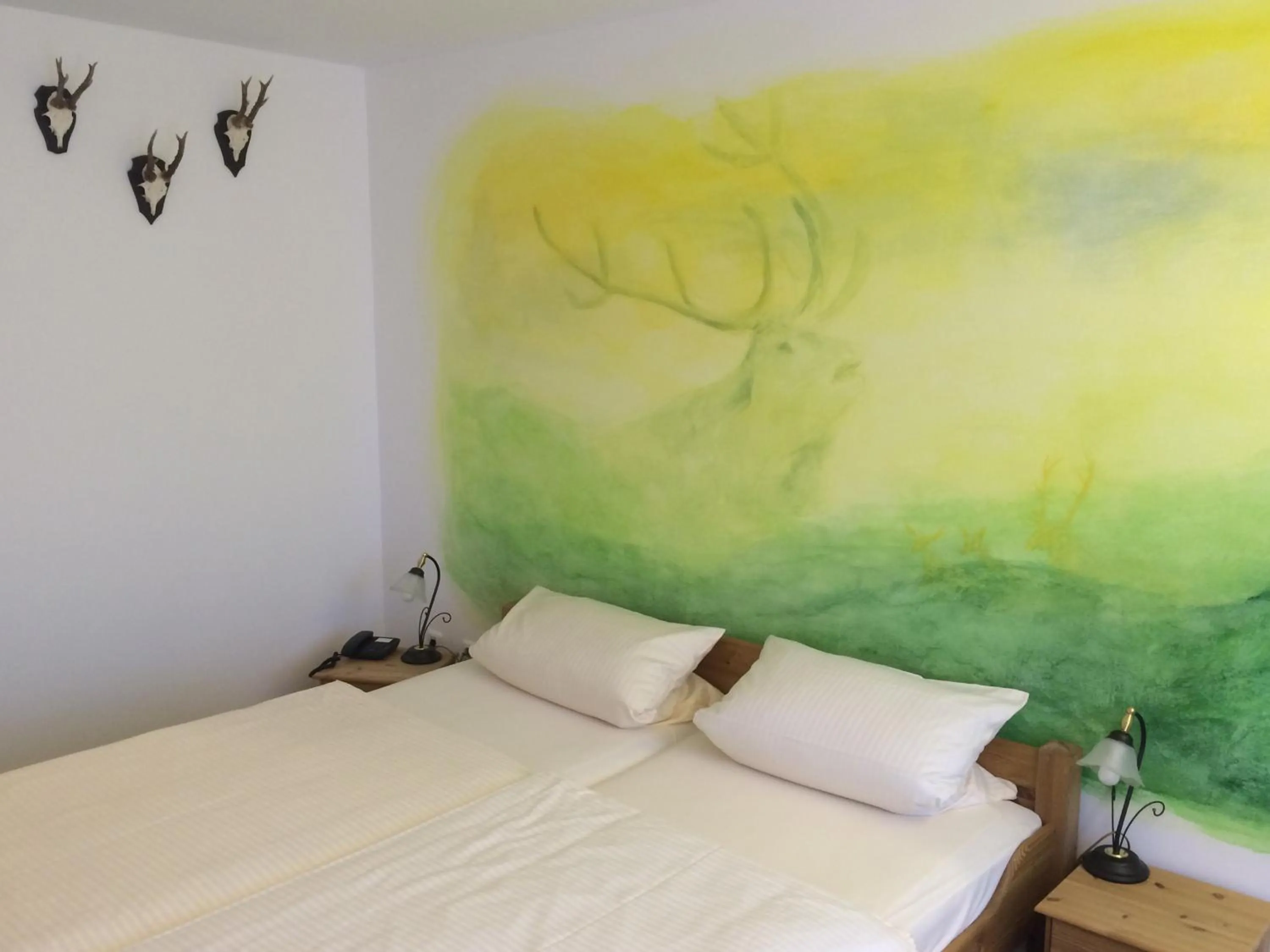 Bed in Landgasthaus Konig