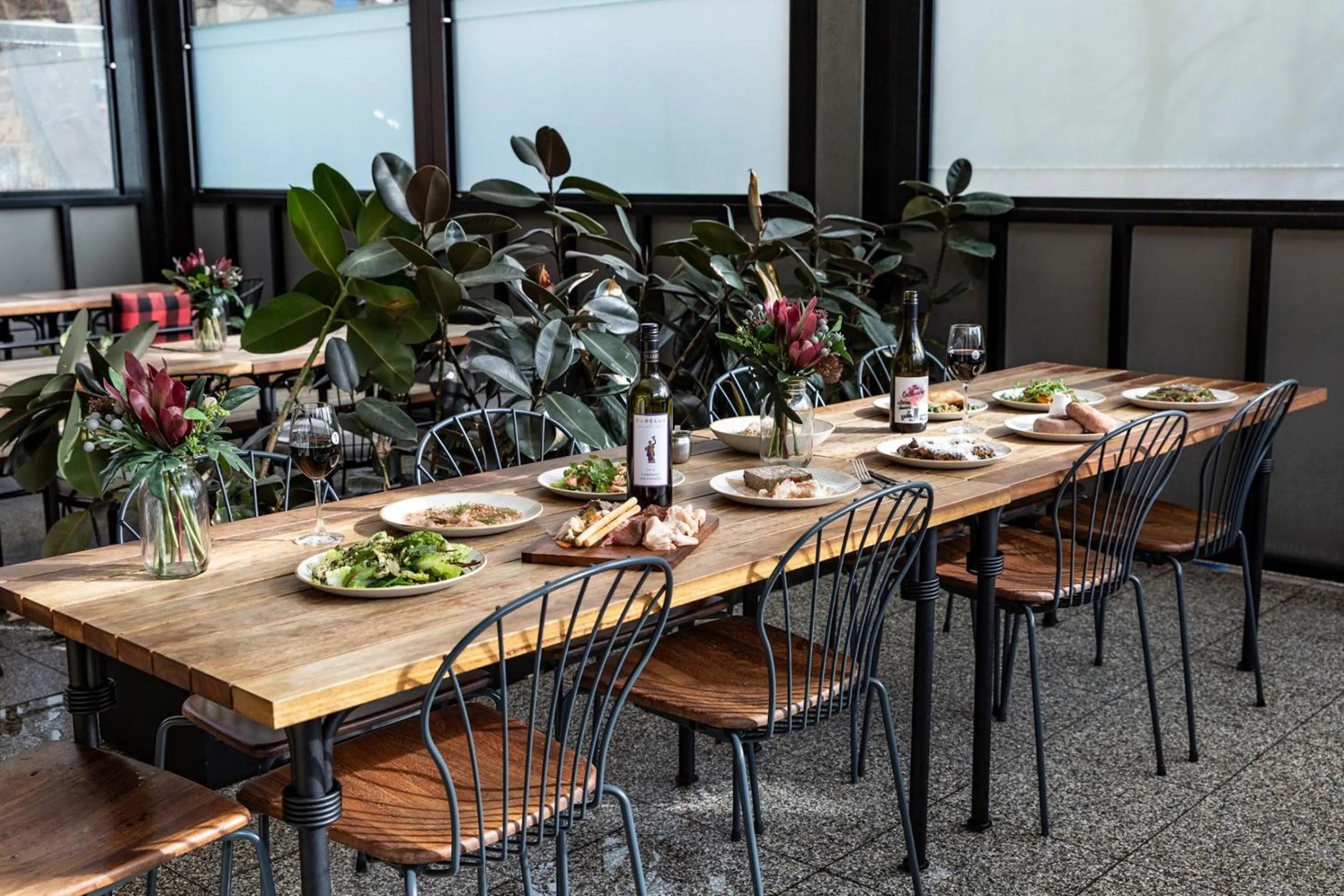 Dining area in Terminus Hotel Pyrmont