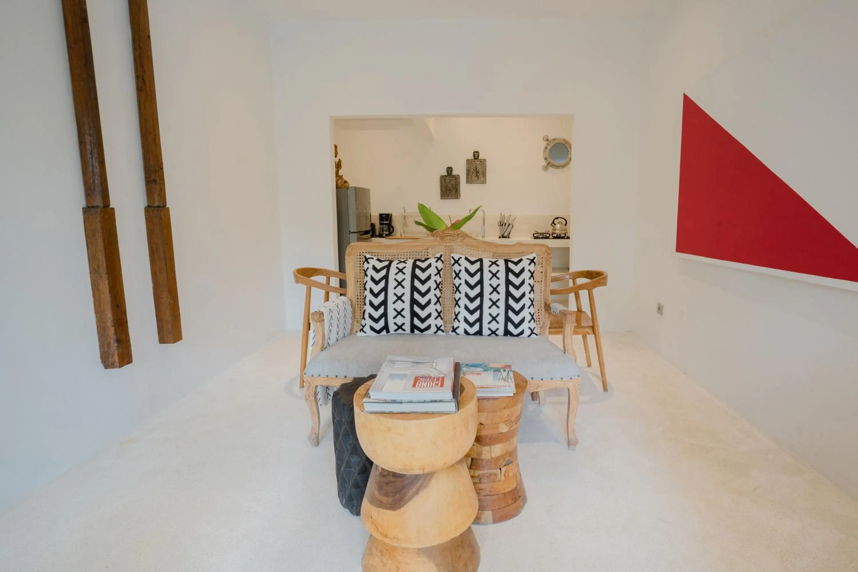 Living room in The Apartments Ubud