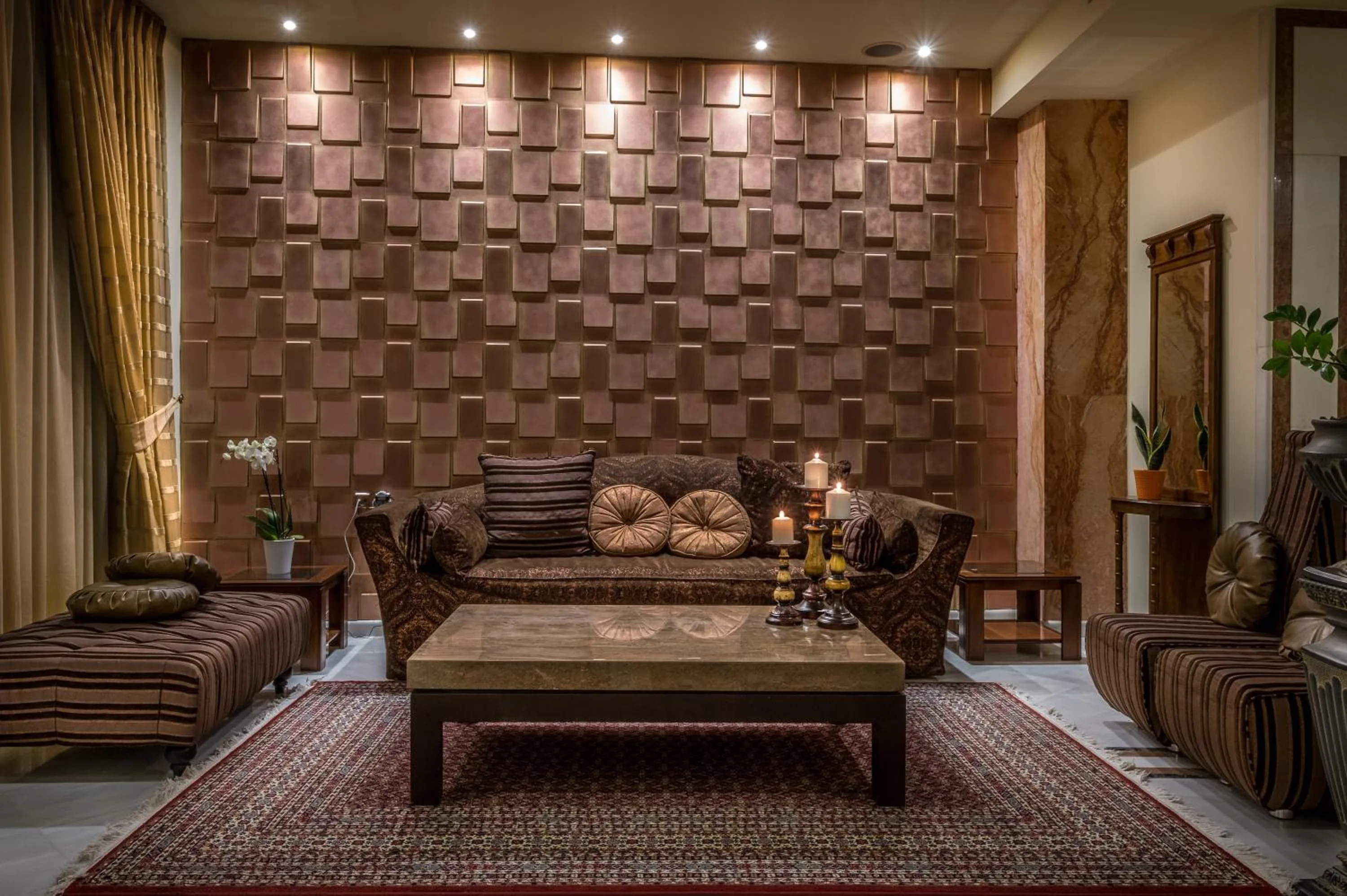 Living room in Rex Hotel