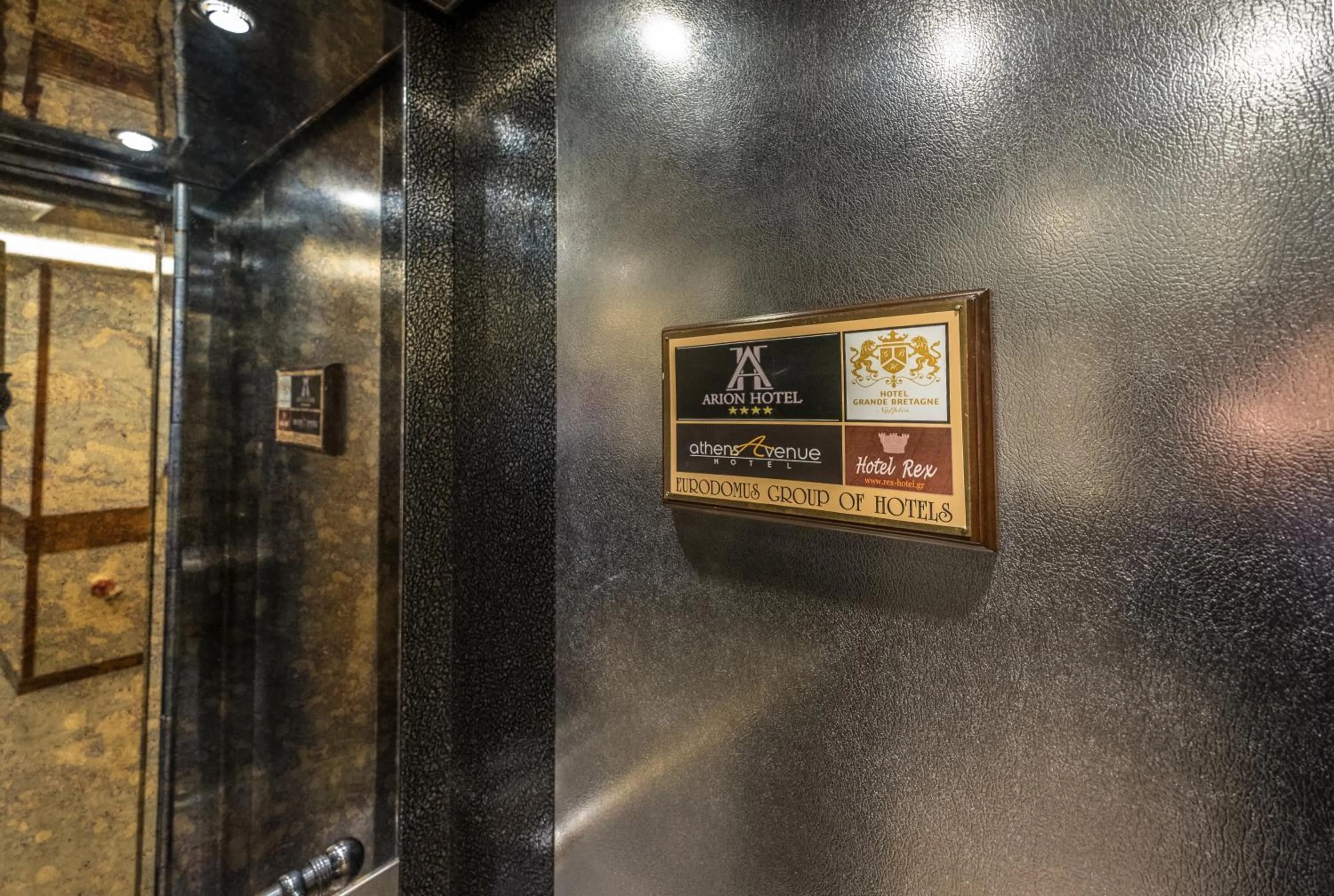 Property logo or sign in Rex Hotel