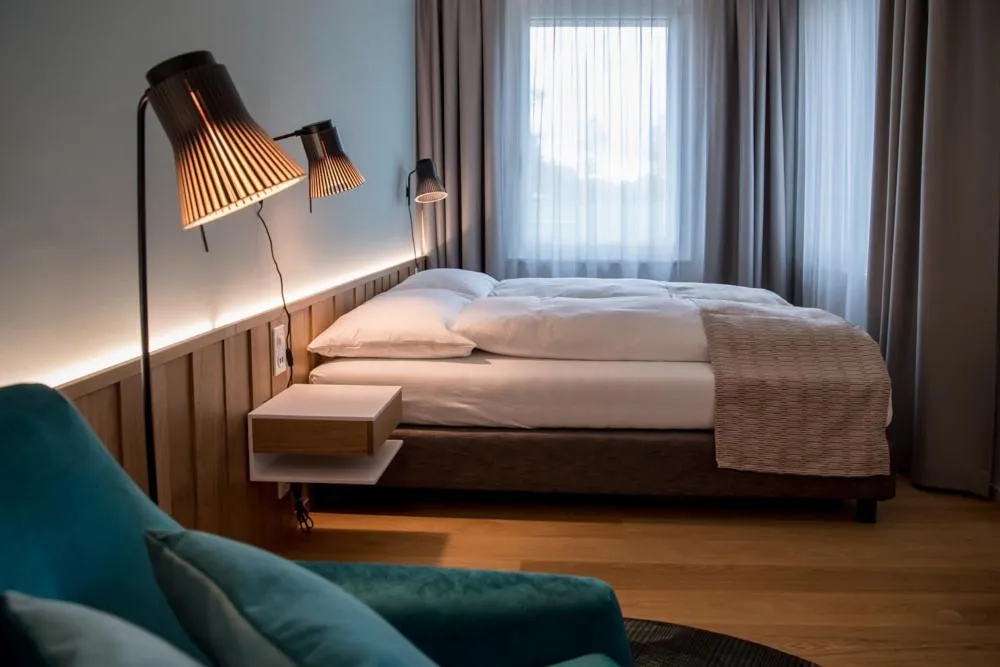 Bed in Aparthotel Luzern West