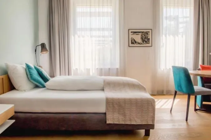 Bed in Aparthotel Luzern West