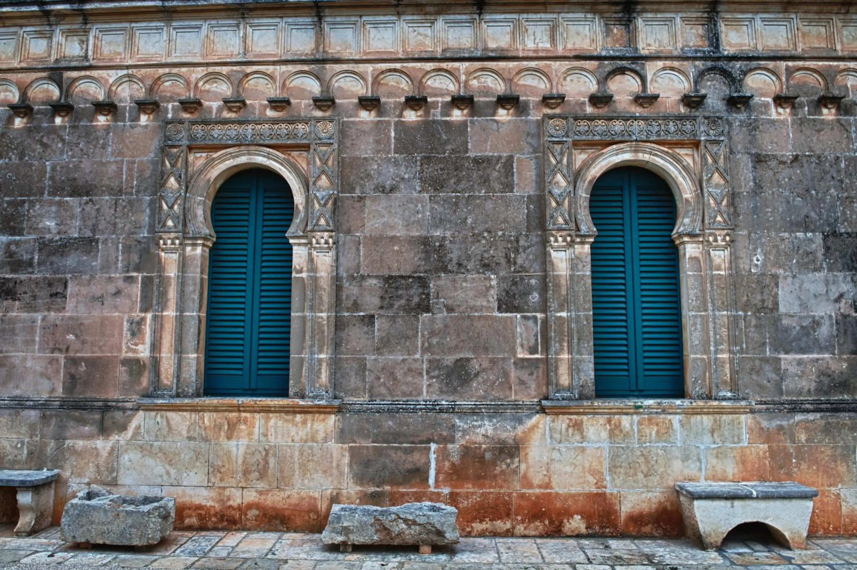 Decorative detail in Relais Villa Lucia