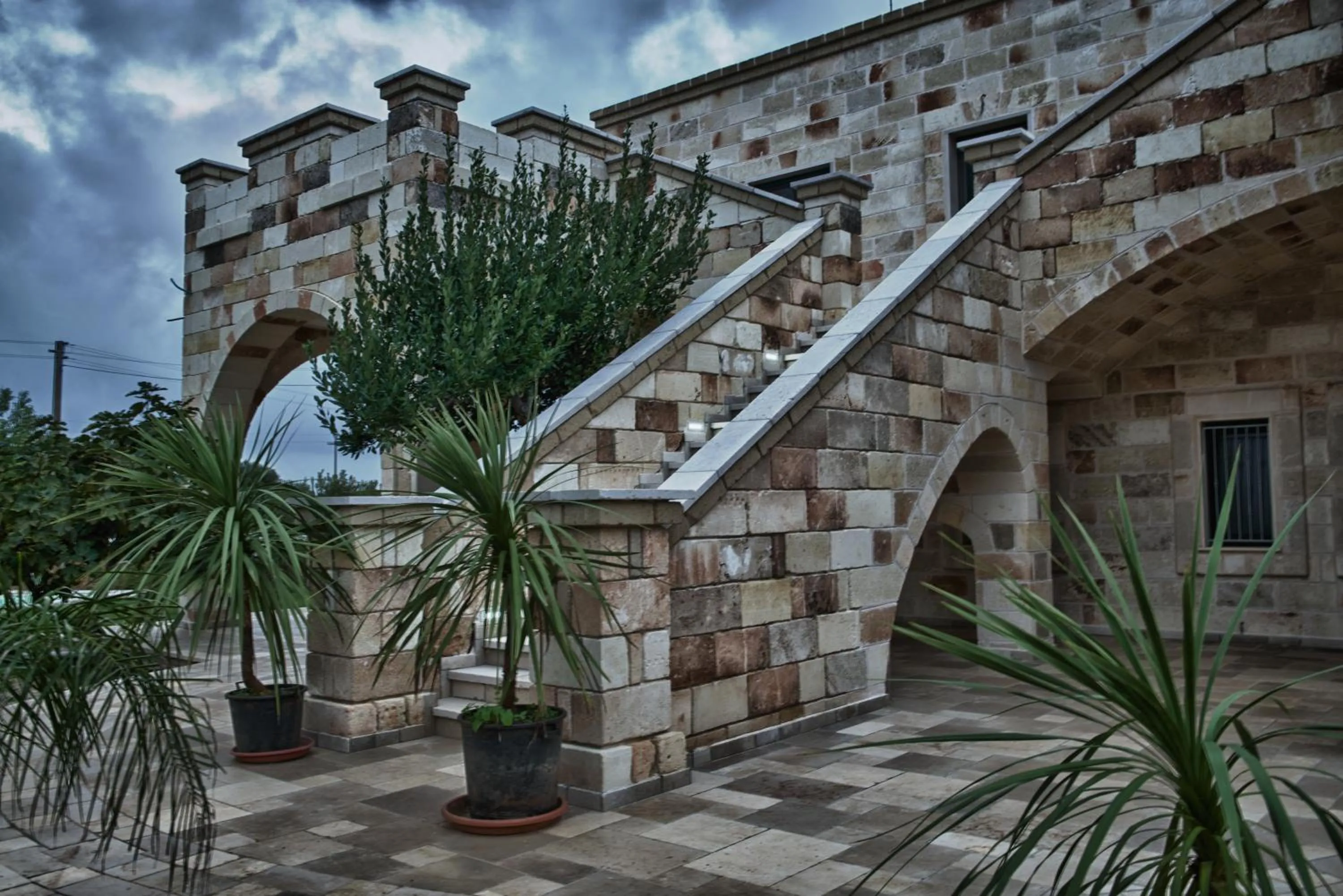Decorative detail in Relais Villa Lucia