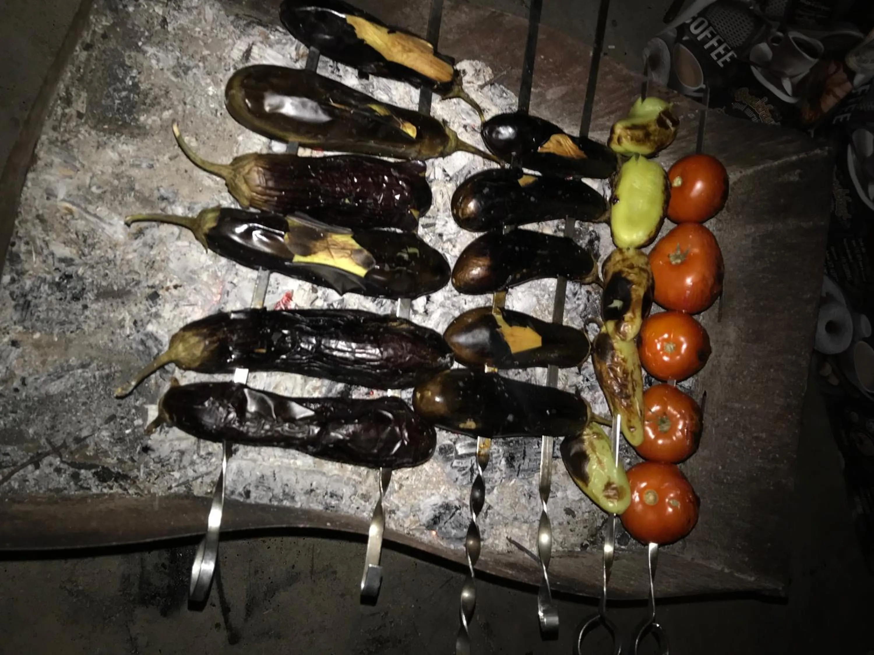 BBQ facilities in Talaveri Apartment in Old Tbilisi