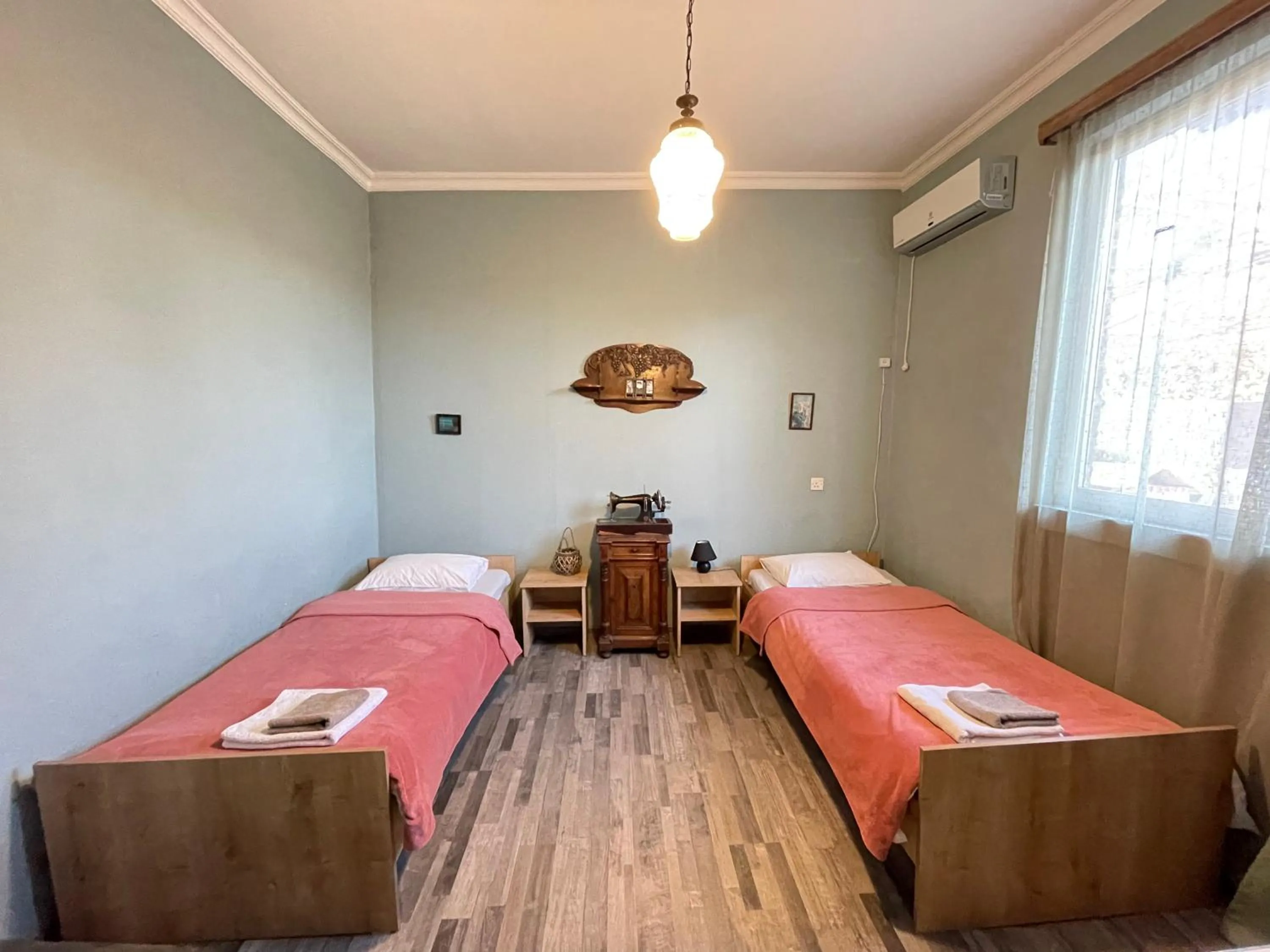 Bed in Talaveri Apartment in Old Tbilisi