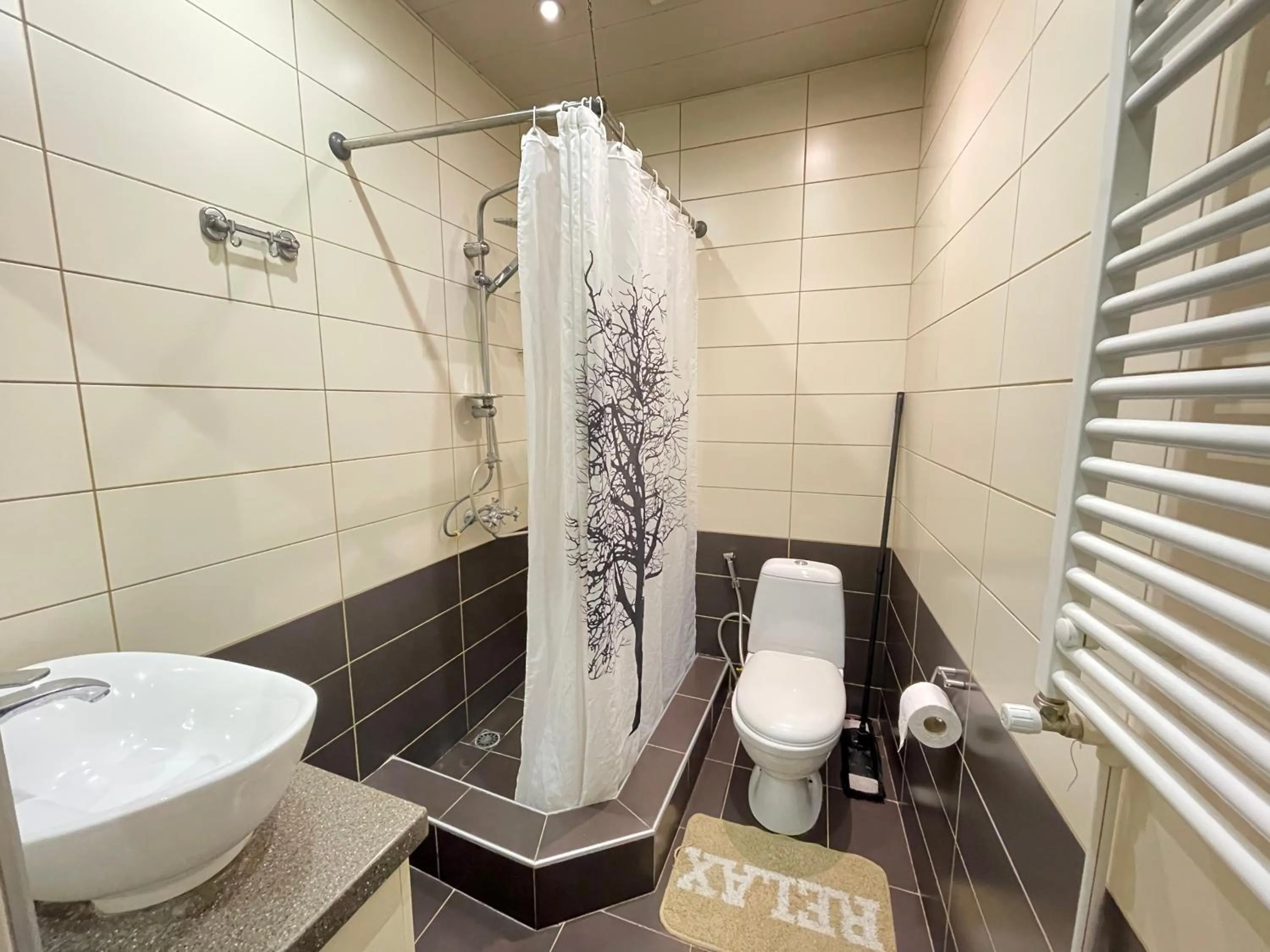 Toilet in Talaveri Apartment in Old Tbilisi
