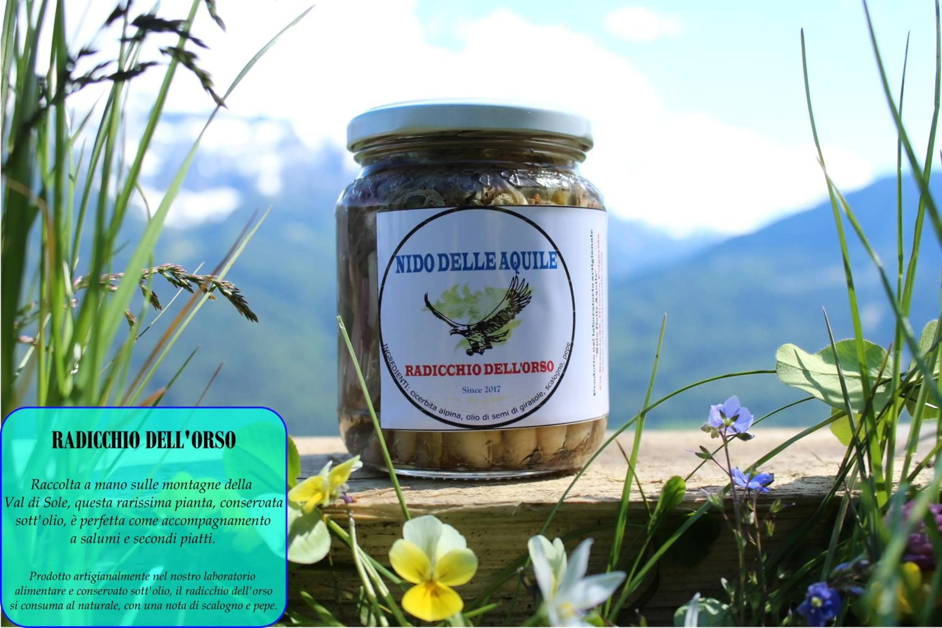 Food and drinks in B&B Nido Delle Aquile