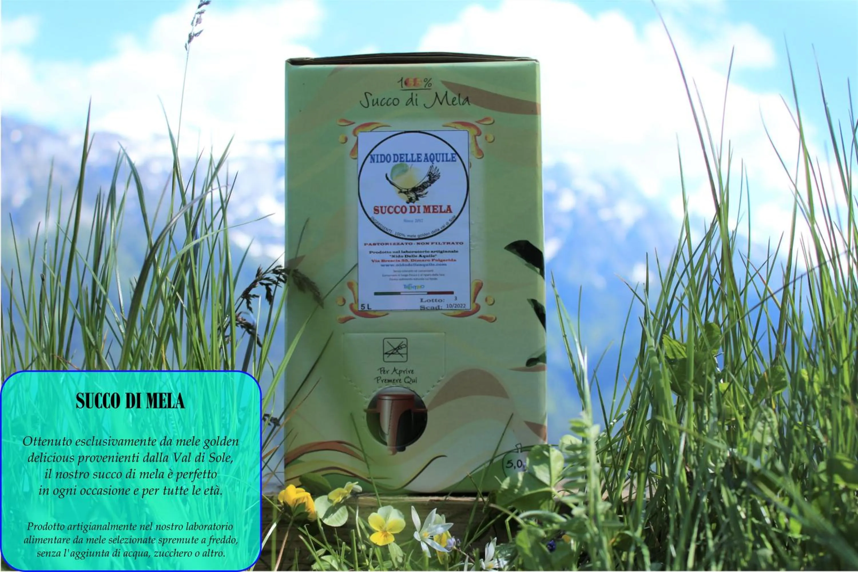 Food and drinks in B&B Nido Delle Aquile