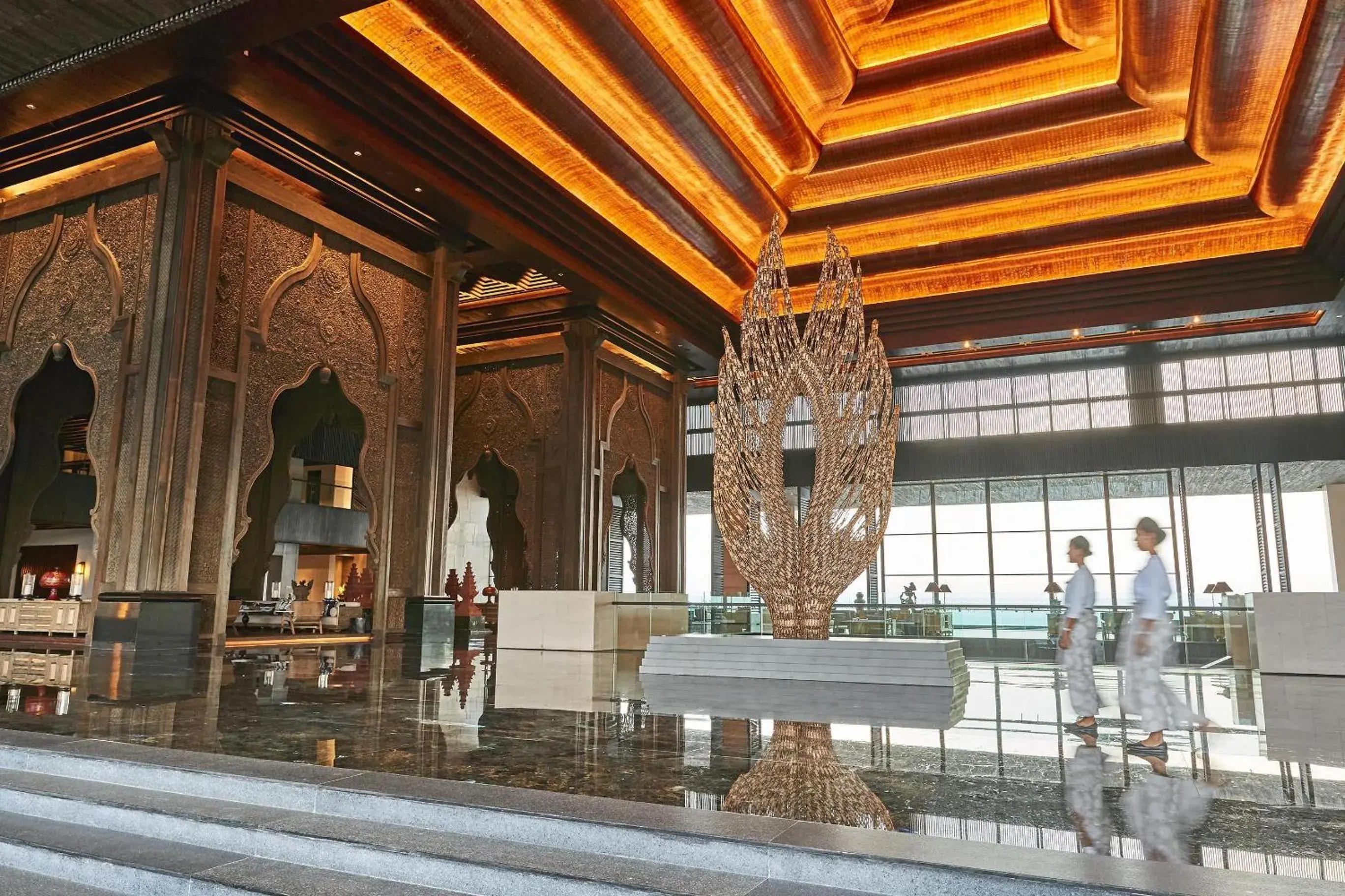 Lobby or reception in The Apurva Kempinski Bali Lobby or reception in The Apurva Kempinski Bali