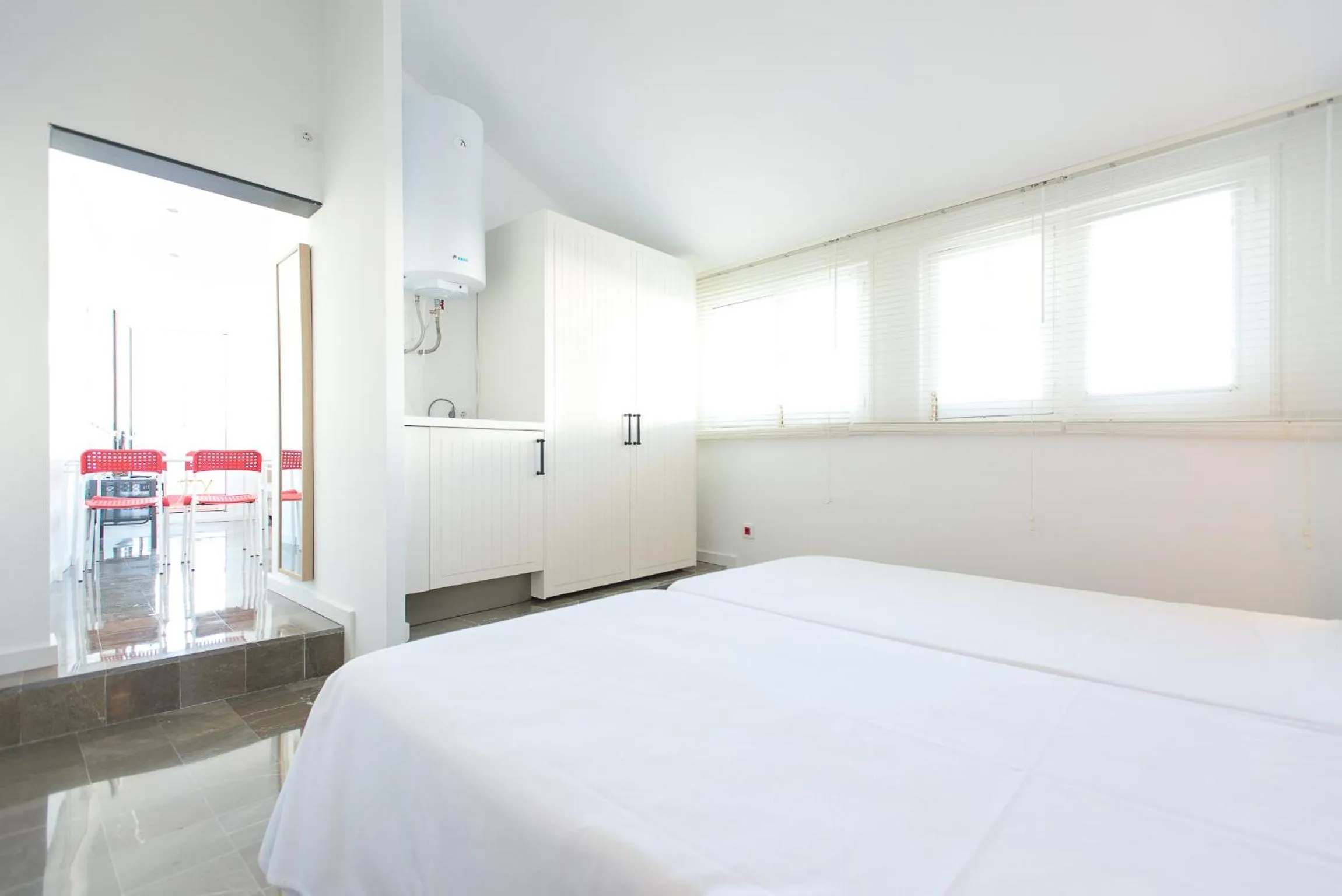 Bedroom, Bed in Apartamentos Calle Rosario