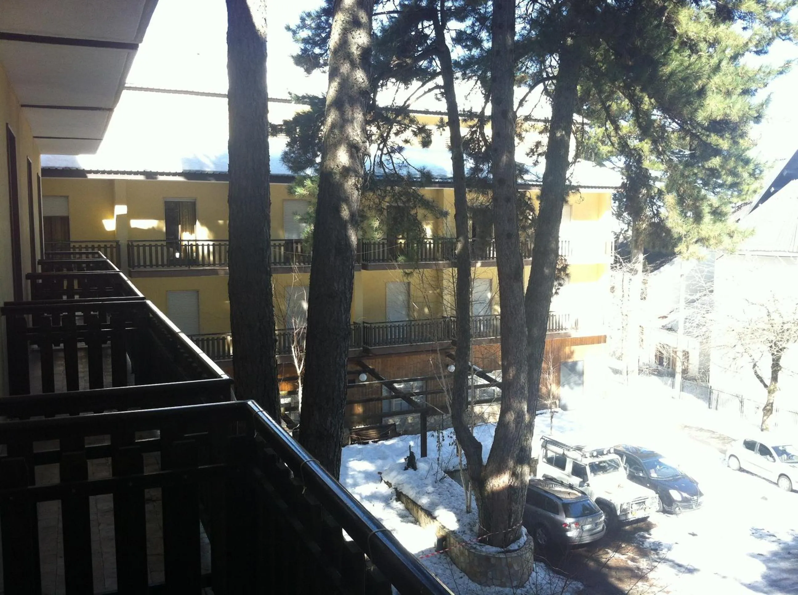 Facade/entrance in Hotel Meranda