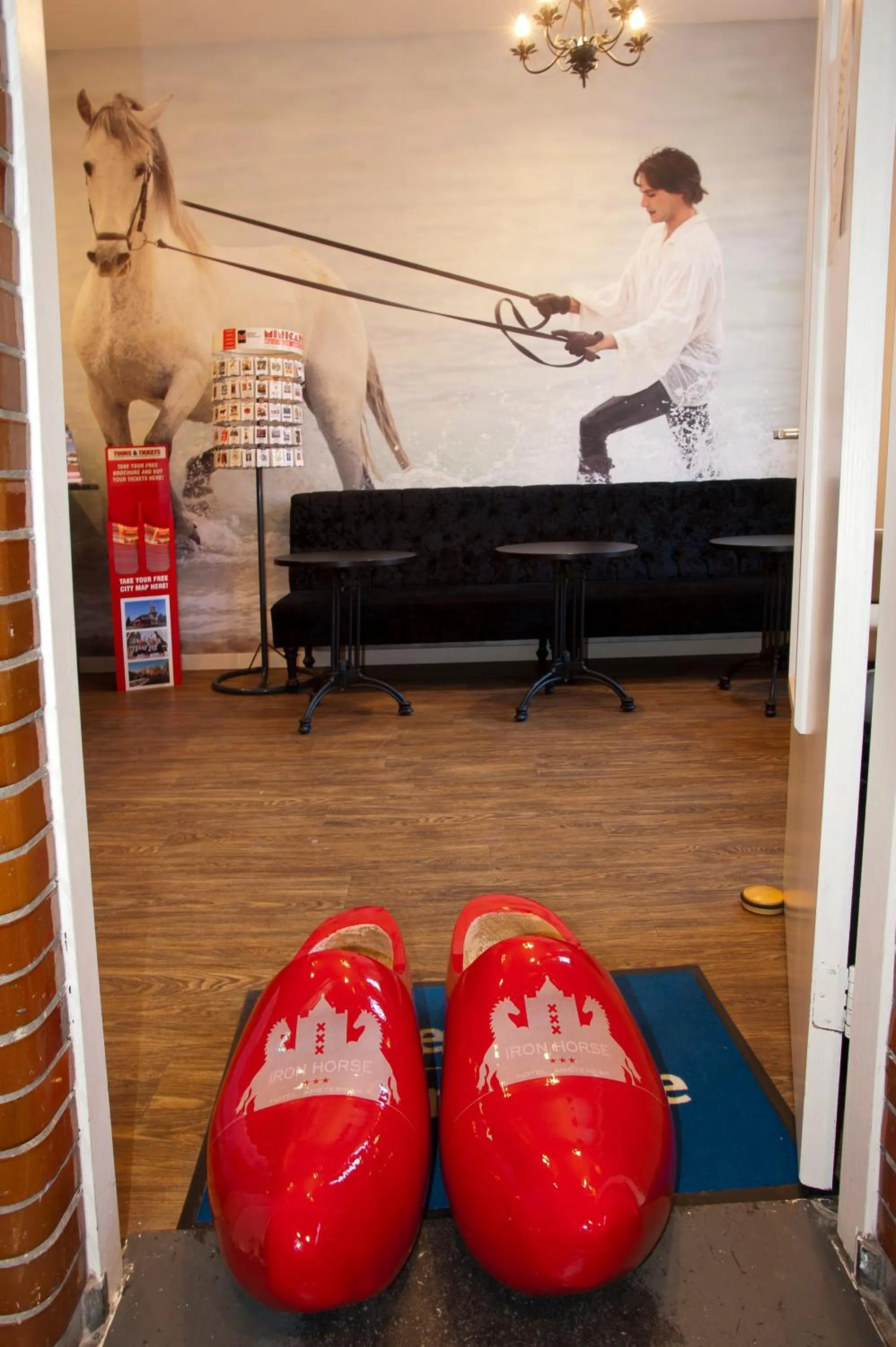 Lobby or reception in Hotel Iron Horse Amsterdam