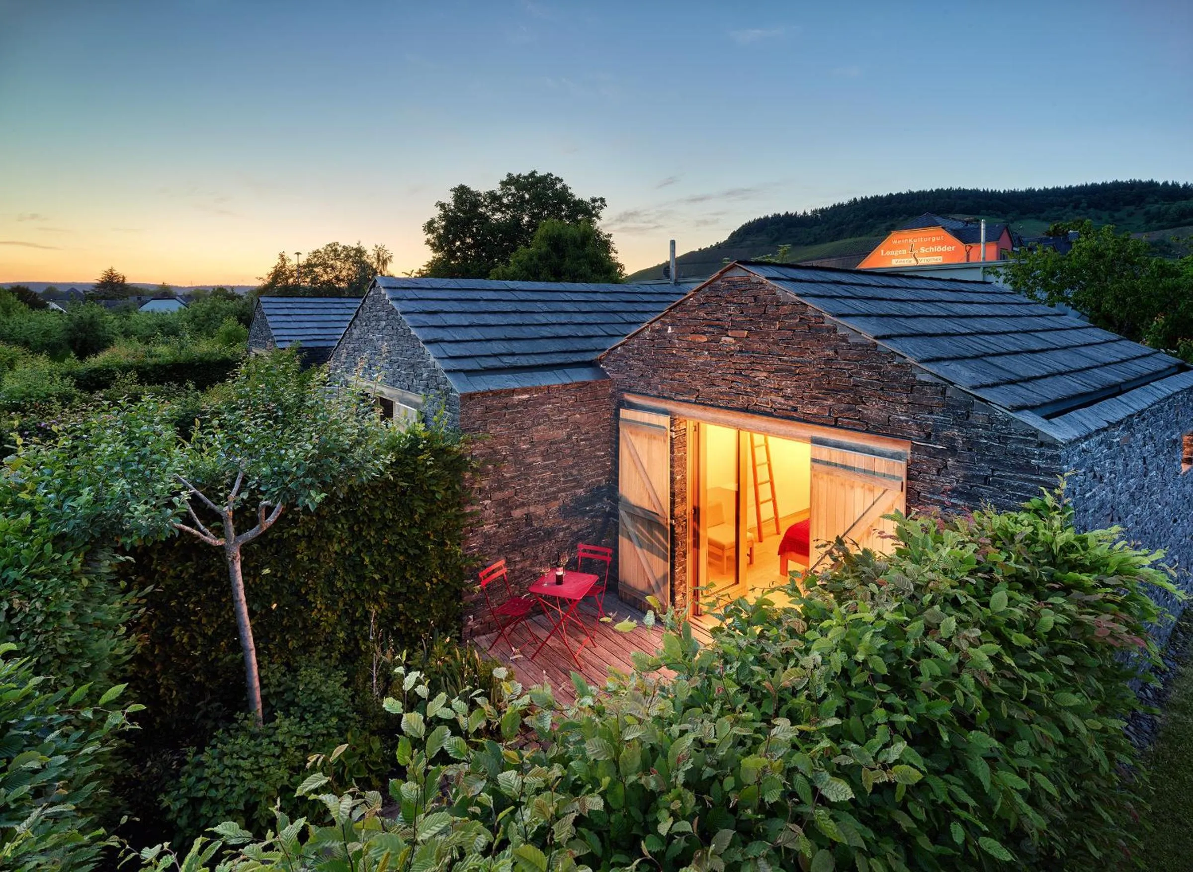 Balcony/Terrace in WeinKulturgut Longen-Schlöder